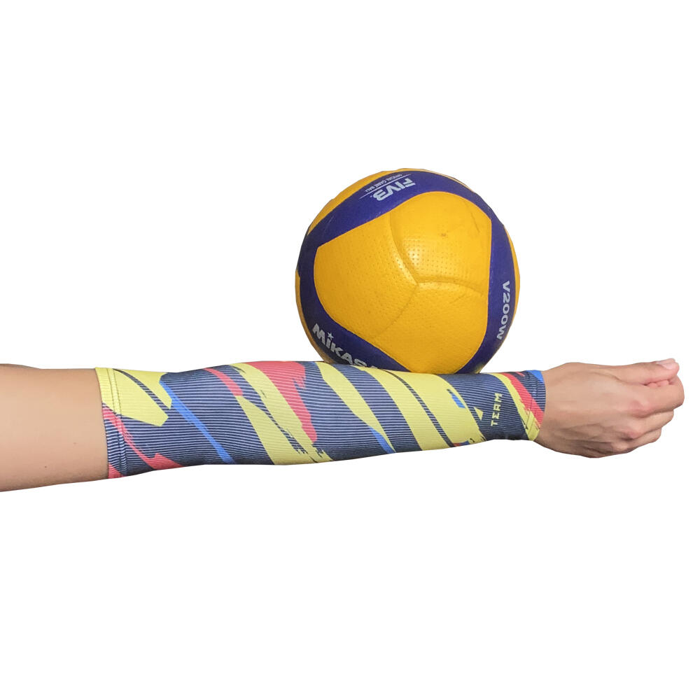Rękawki siatkarskie unisex JG TEAM prążkowane midi 2/5