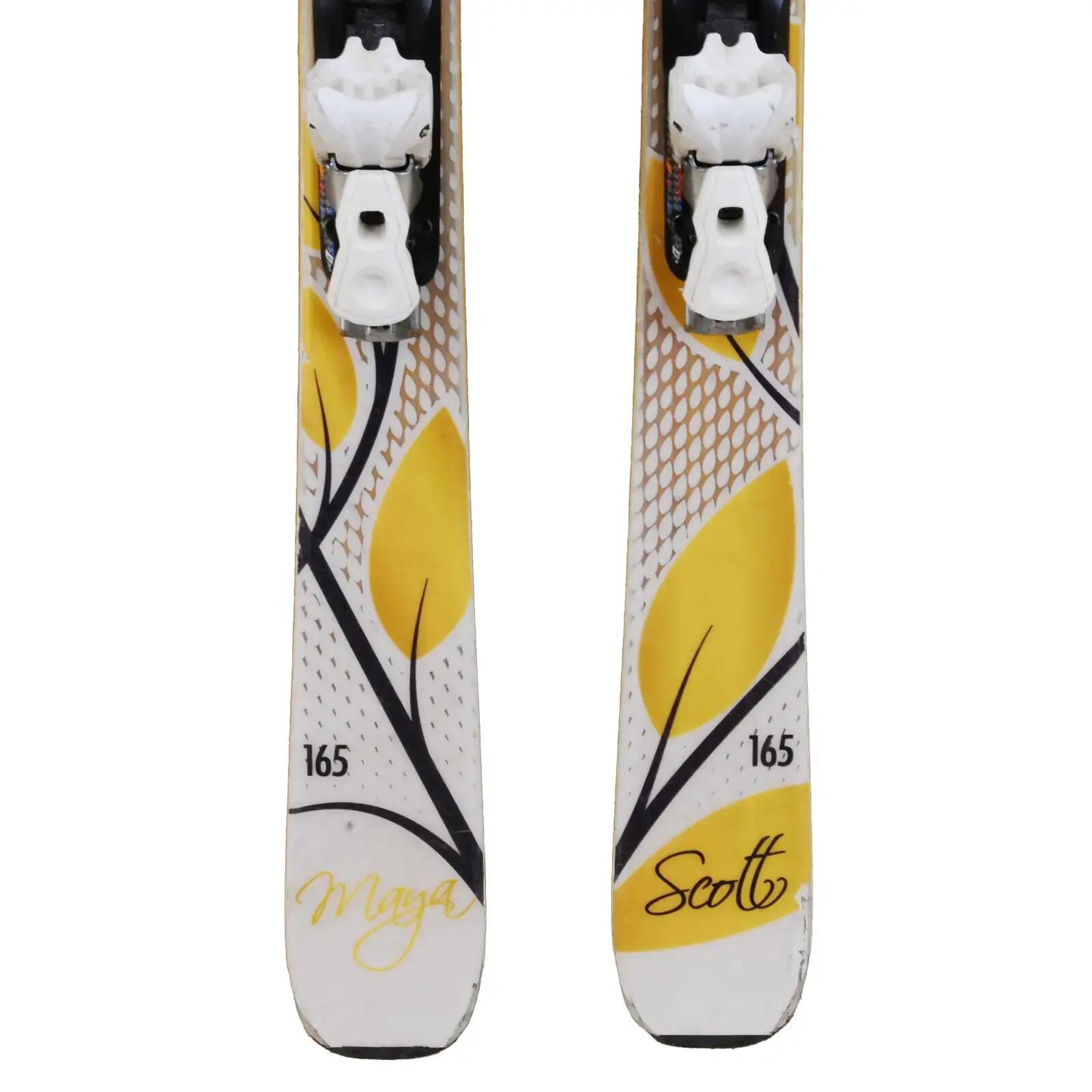 RECONDITIONNE - Ski Scott Maya + Fixations 4/4
