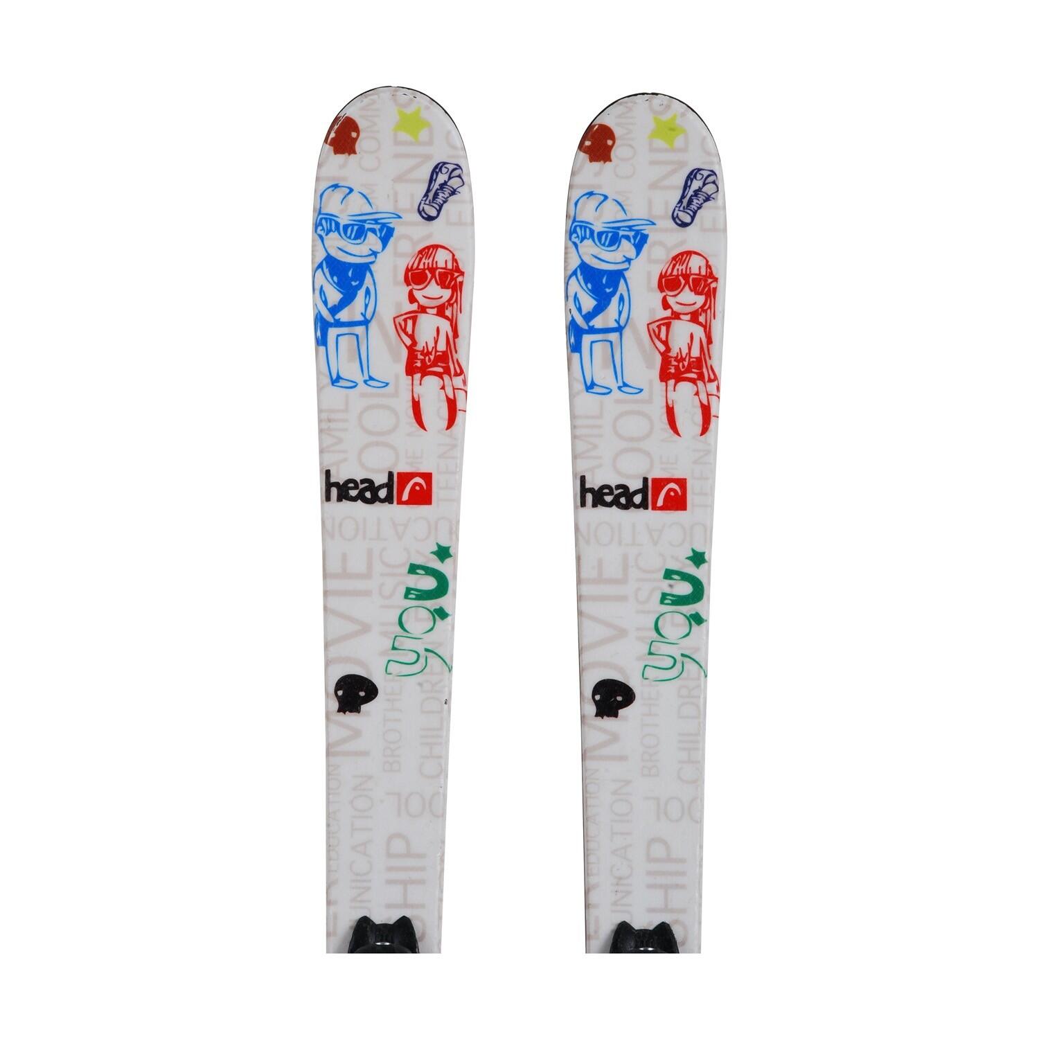 RECONDITIONNE - Ski Junior Head You + Fixations 2/4