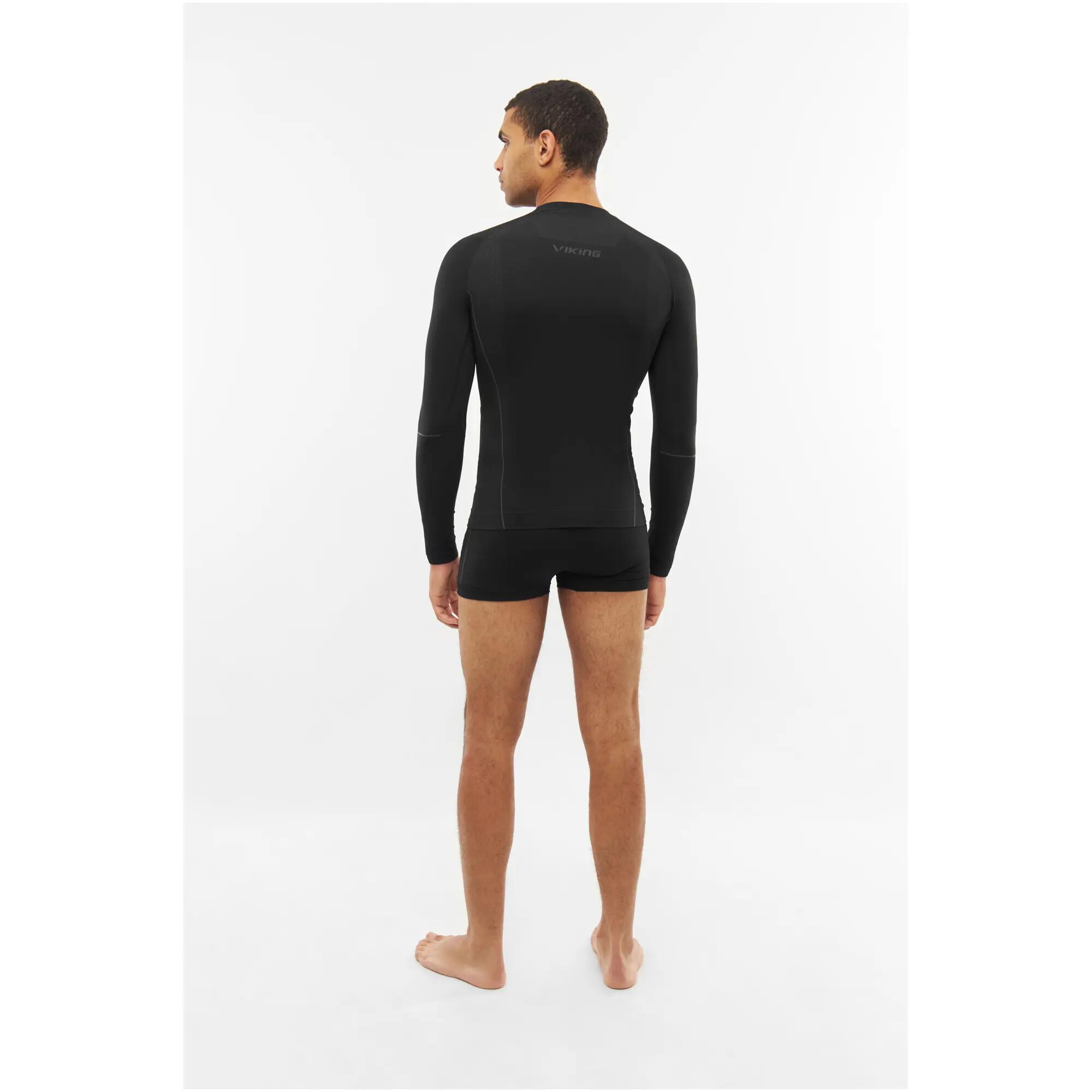 Camiseta - Sport - Hombre - Manga larga Eiger - Negra 2/7