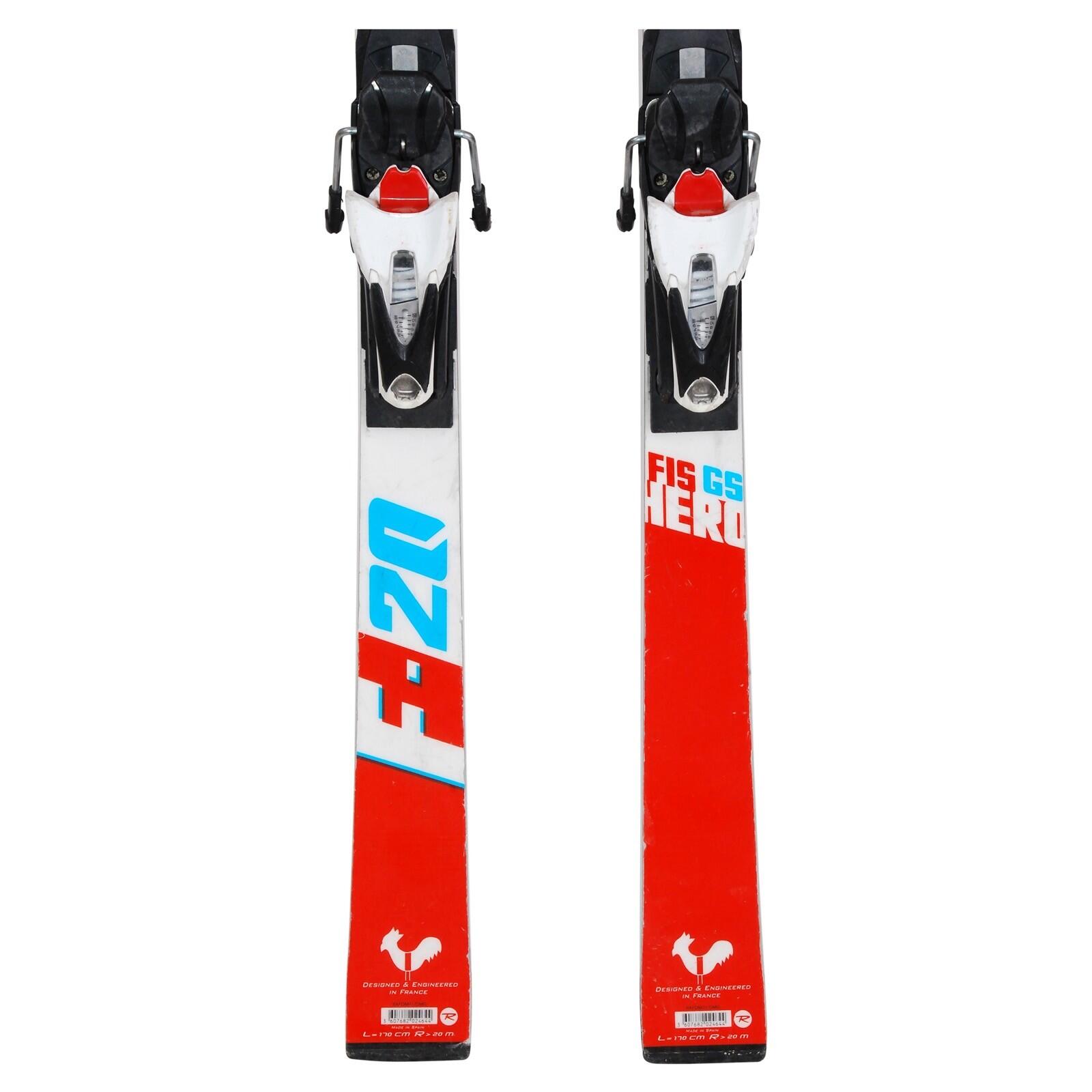 RECONDITIONNE - Ski Rossignol Hero Fis Gs + Fixations 4/4