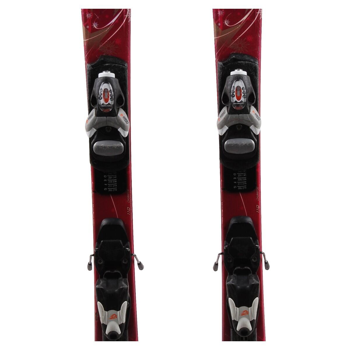 RECONDITIONNE - Ski Junior Dynastar Starlett + Fixations 3/4