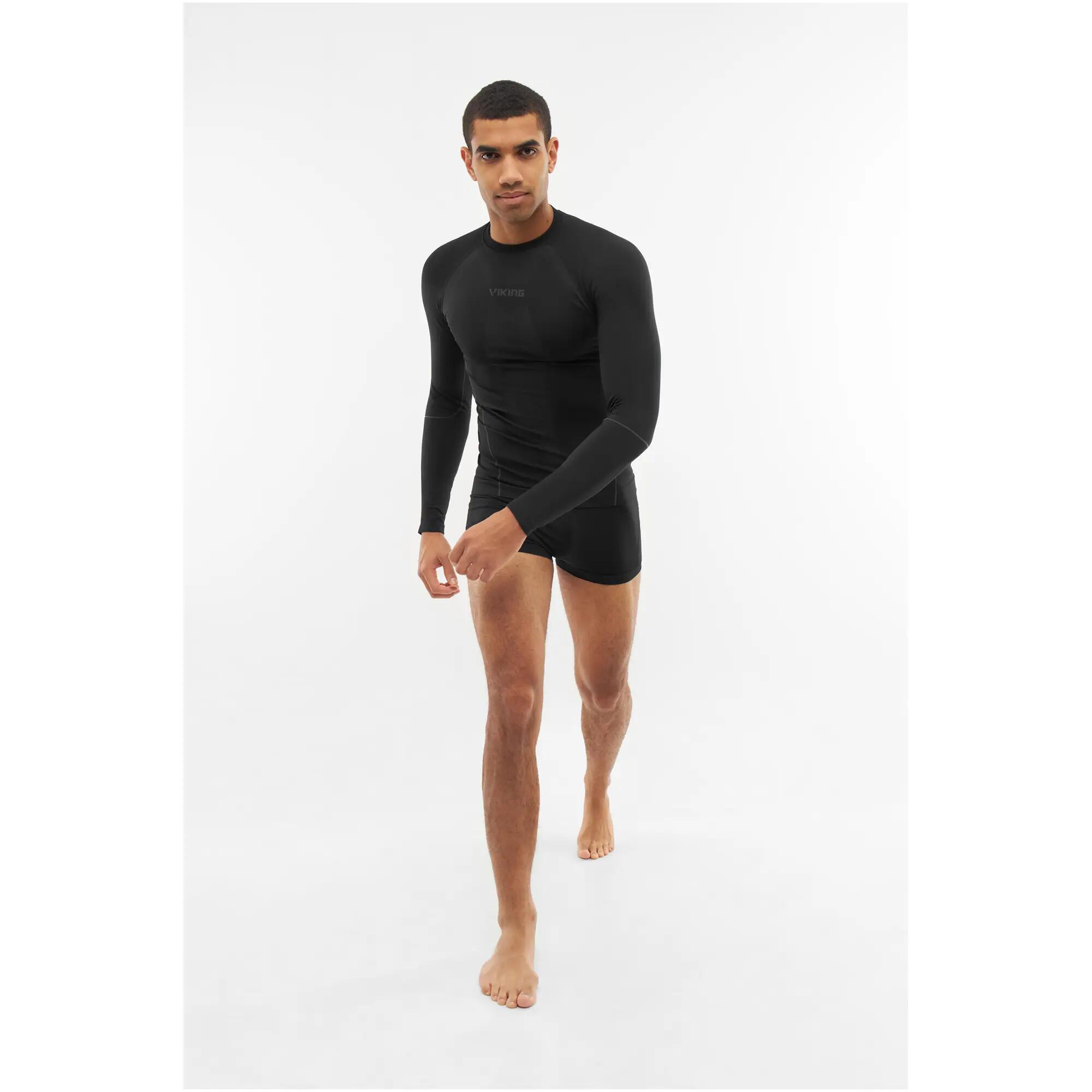 Camiseta - Sport - Hombre - Manga larga Eiger - Negra 3/7