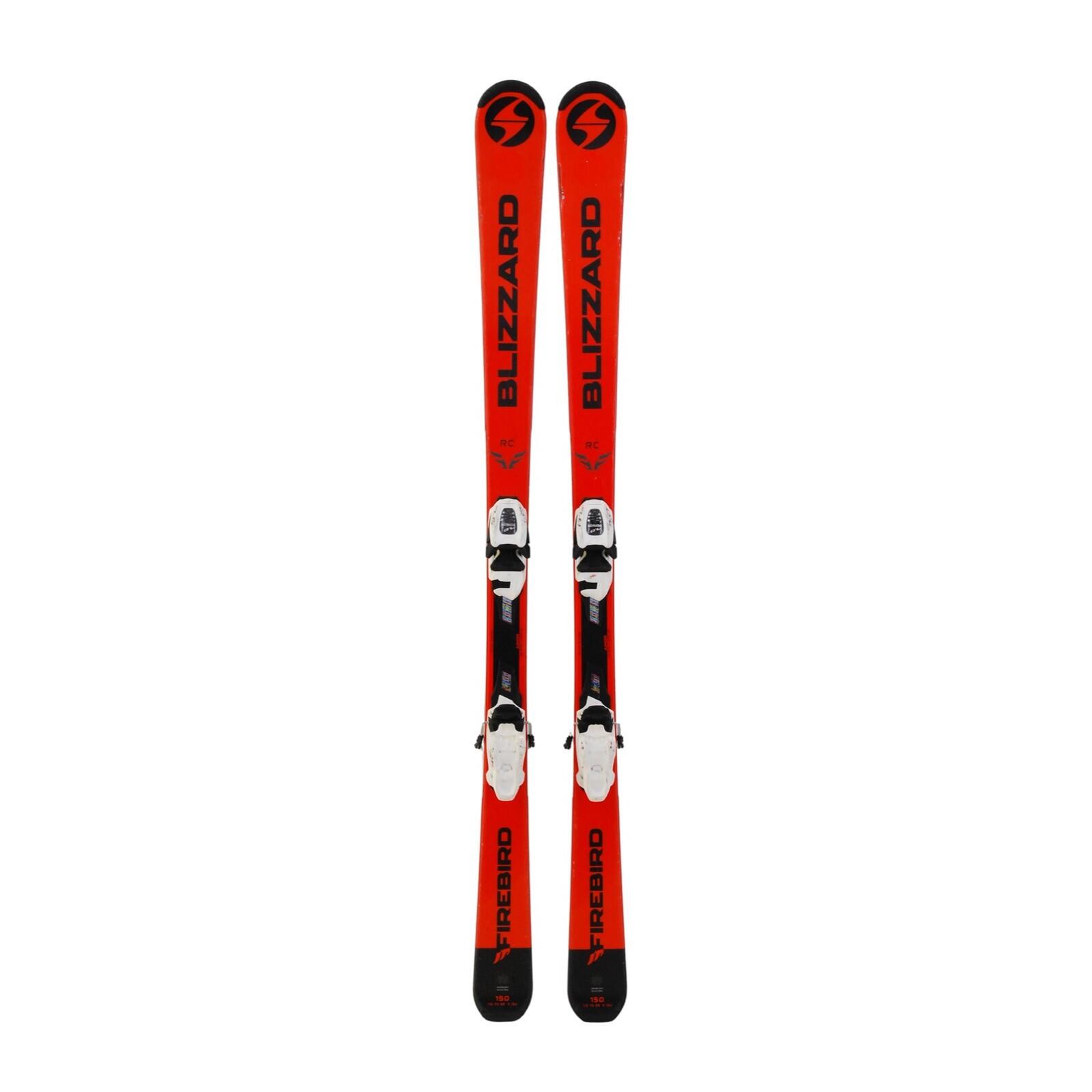 RECONDITIONNE - Ski Junior Blizzard Firebird Rc + Fixations 1/4