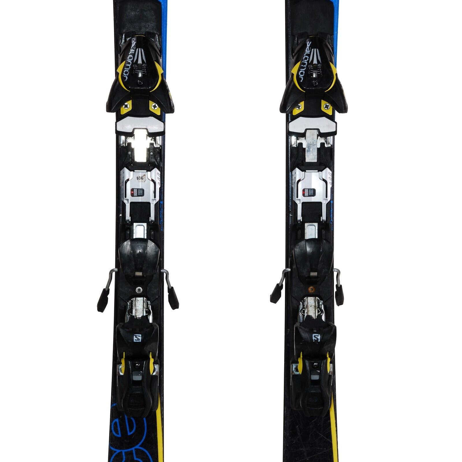 RECONDITIONNE - Ski Salomon X Race + Fixations 3/4