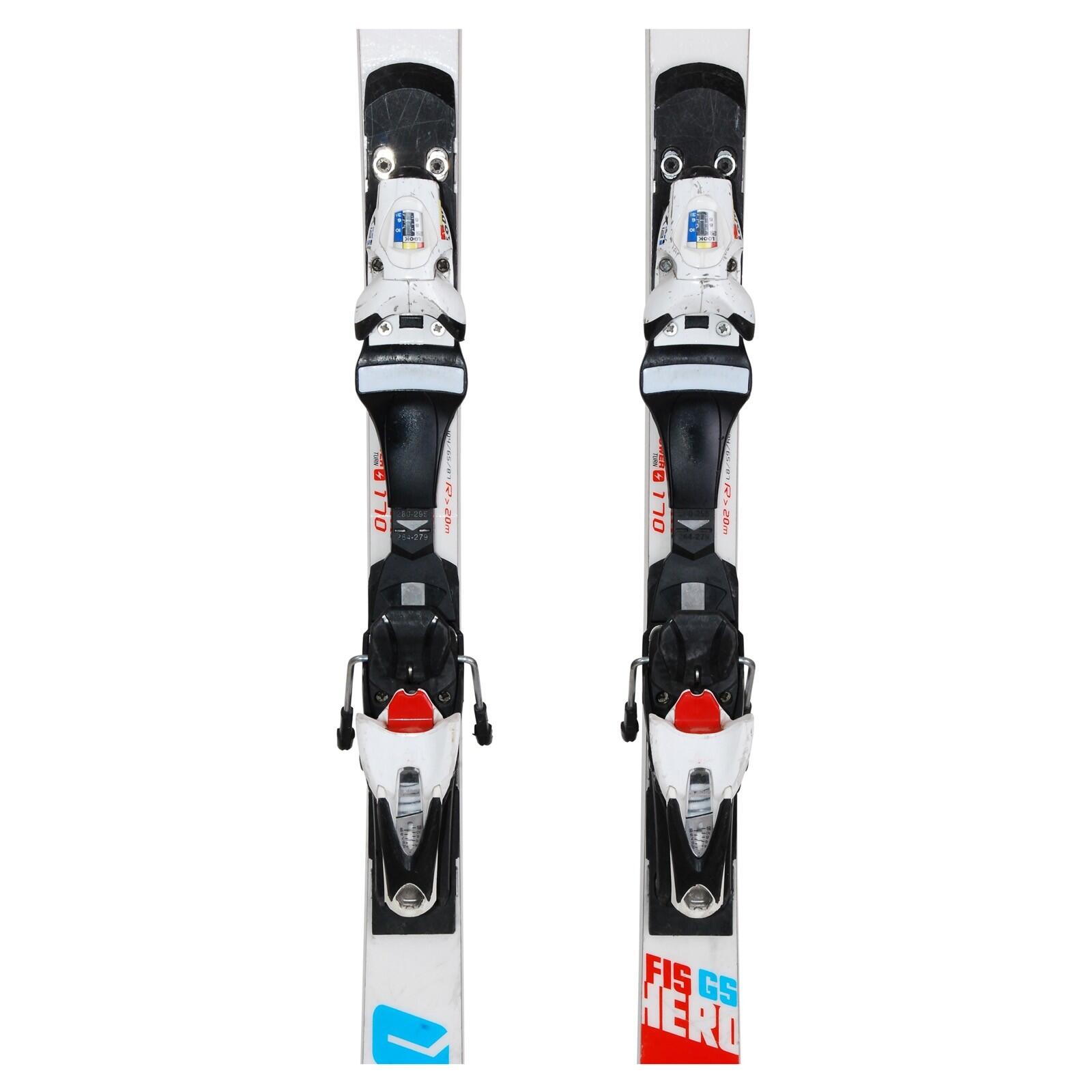 RECONDITIONNE - Ski Rossignol Hero Fis Gs + Fixations 3/4