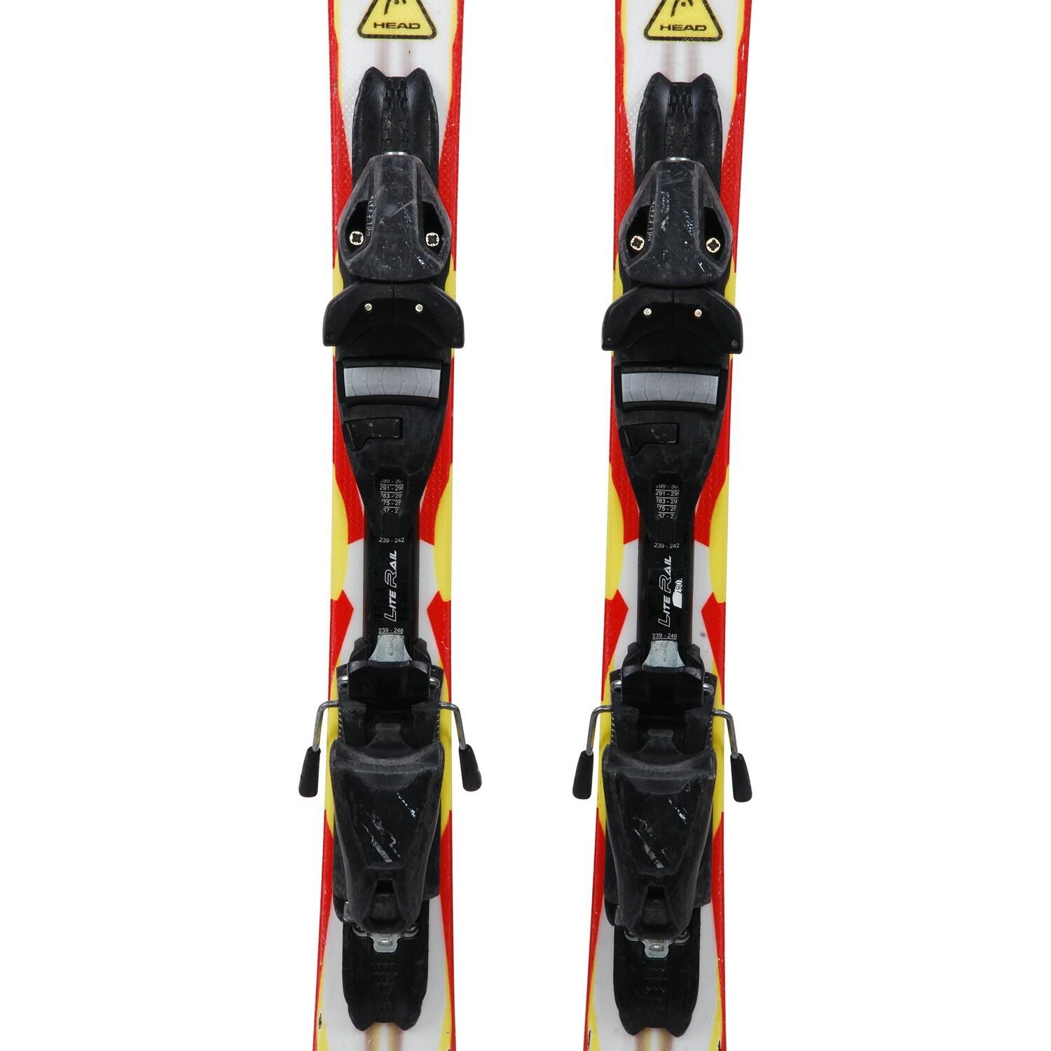 RECONDITIONNE - Ski Junior Head Team Supershape + Fixations 3/4