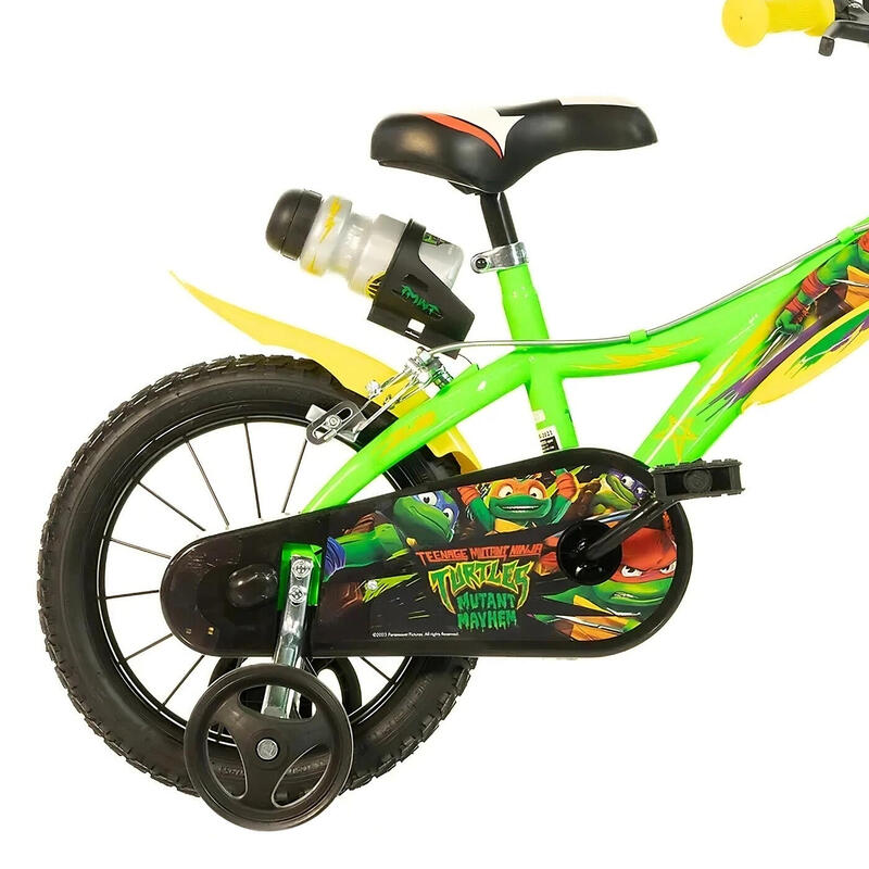 Bicicleta pentru copii Testoasele Ninja DB-614-MNT Dino Bikes, 14 inch
