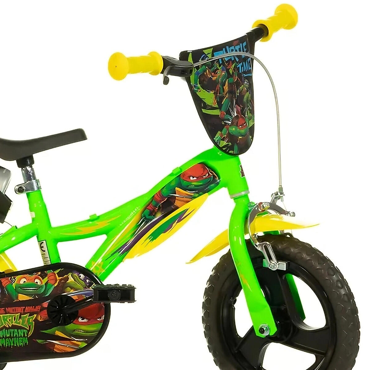 Bicicleta Criança 12 Polegadas Ninja Turtles 3 Anos 3/6