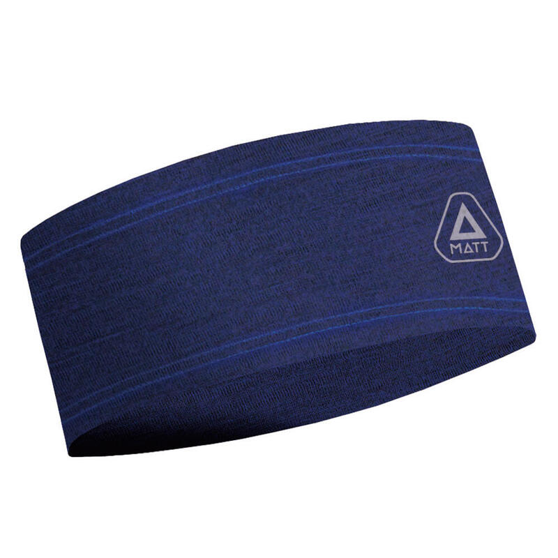 Cinta de Pelo Running Merino Headband Adulto Azul