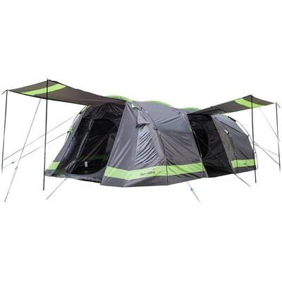 Tweedehands - tunneltent kambo 12 - kamperen - 3 ingangen - 2 slaapcabines