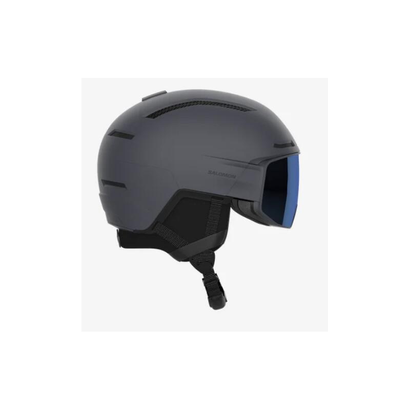 Salomon - Salomon Casque De Ski Driver Pro Sigma Plus - Ebony/sb/sola - Casque - Multicolore - 38 S - Decathlon