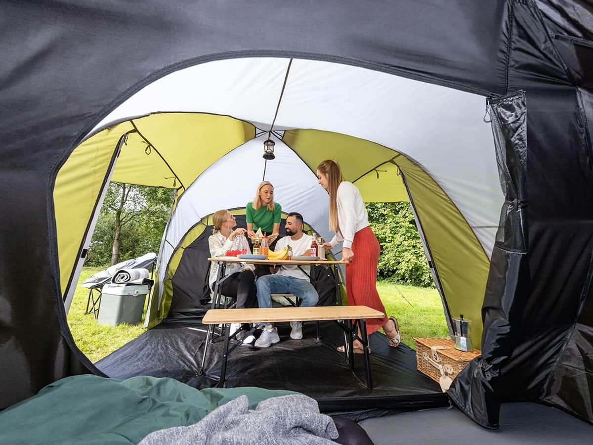 Tente dôme familiale Hammerfest 6 - Camping - 6 personnes  - 2 cabines 4/8