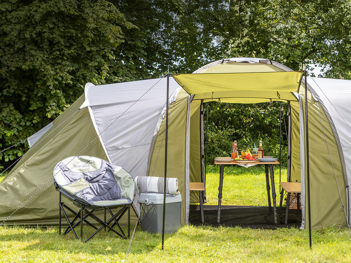 Tente dôme familiale Hammerfest 6 - Camping - 6 personnes  - 2 cabines 3/8