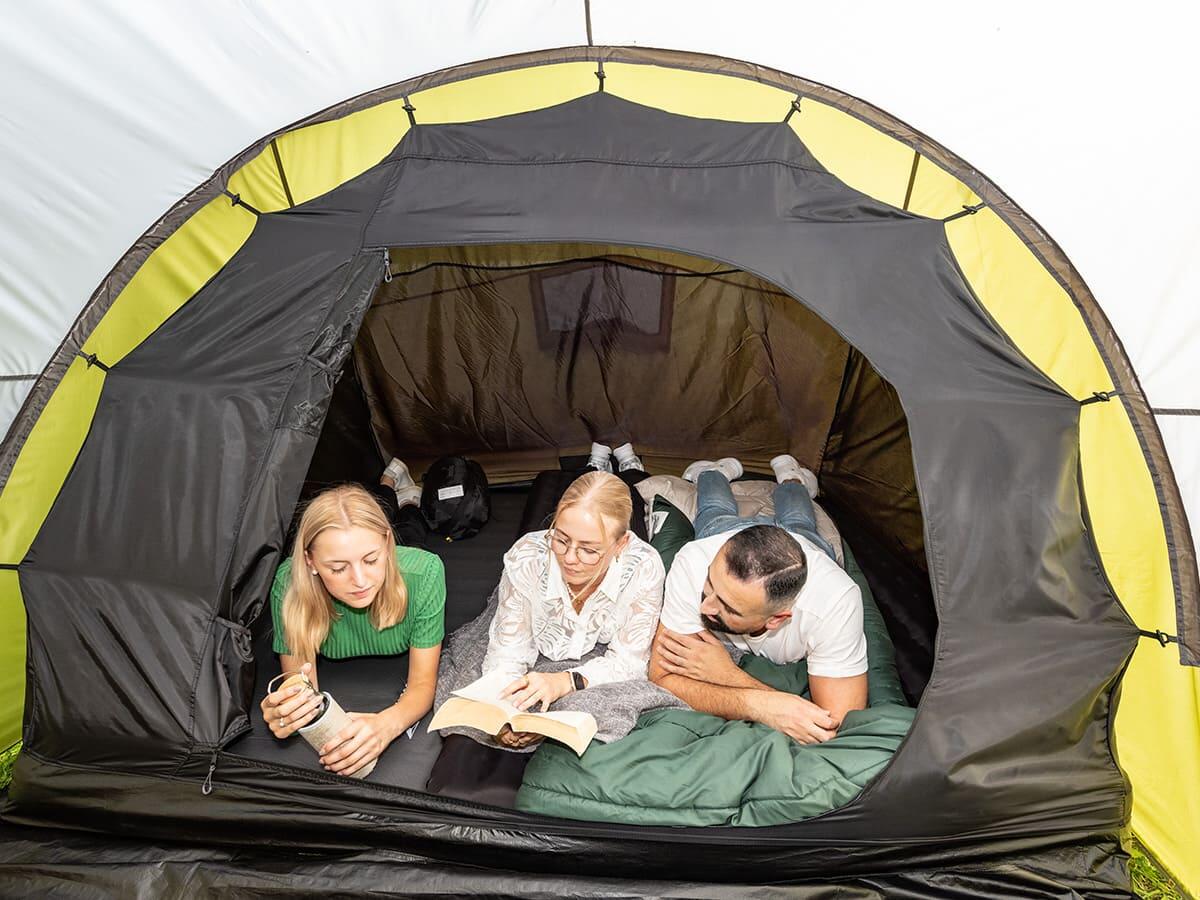 Tente dôme familiale Hammerfest 6 - Camping - 6 personnes  - 2 cabines 5/8