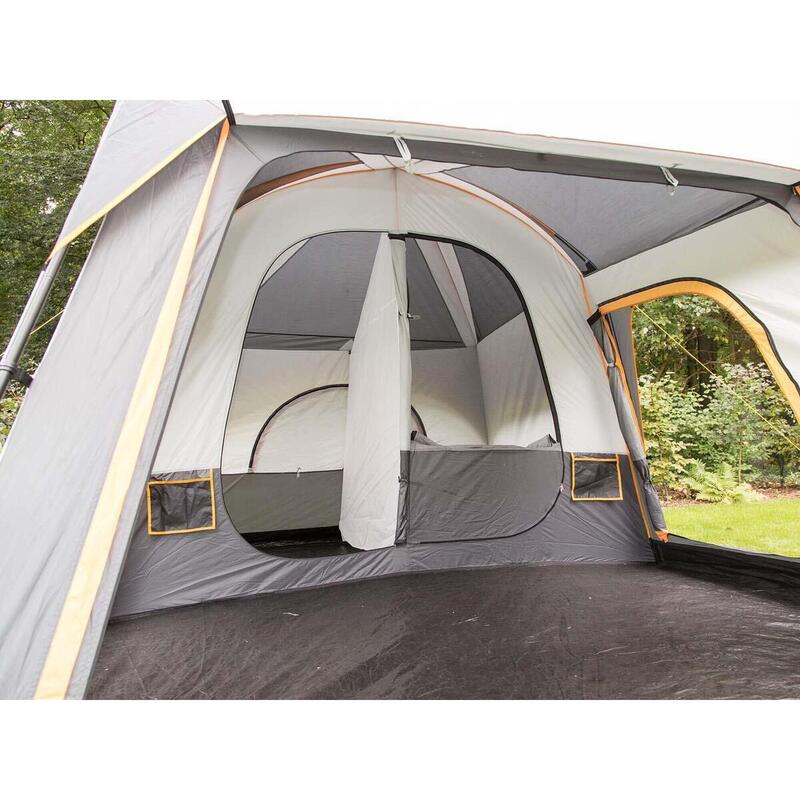 Namiot kempingowy rodzinny Tonsberg 5 Protect, 5-osobowy, odpinany tropik