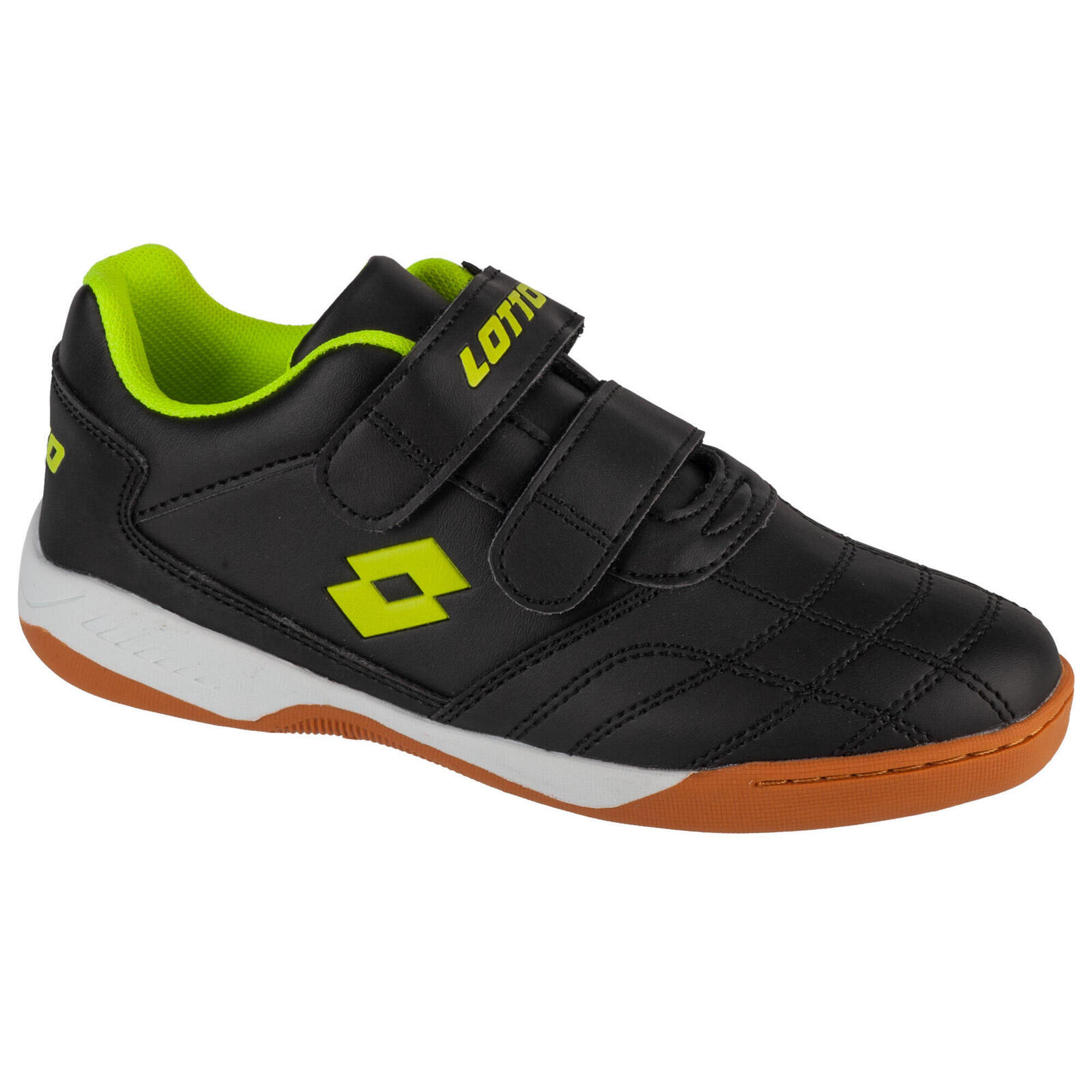 Lotto - Chaussures De Foot En Salle Pour Garçons Pacer K - Chaussures De Futsal - Jaune|marron|vert - 28 - Decathlon