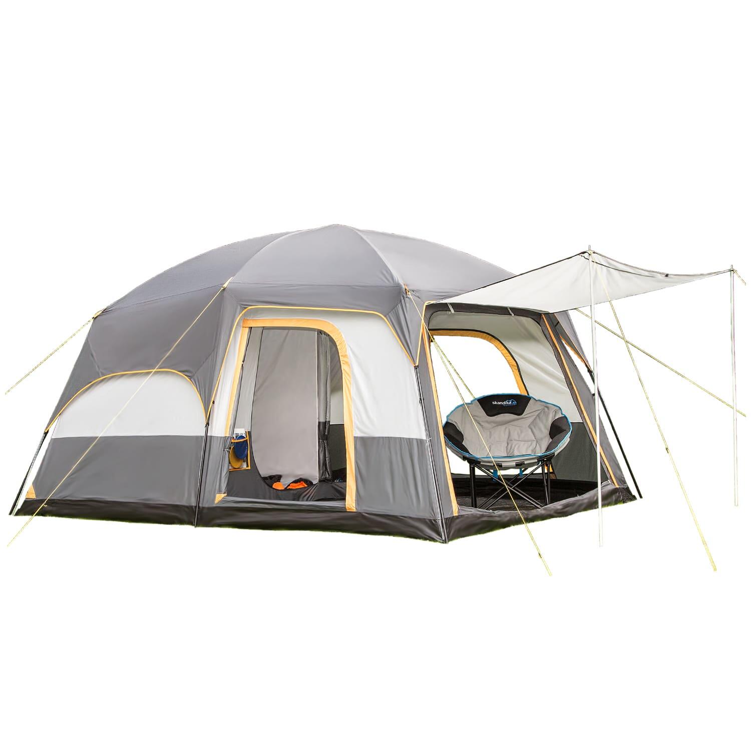 SKANDIKA Campingtent Tonsberg 5 Protect - Familietent voor 5 personen - 420 x 300 cm