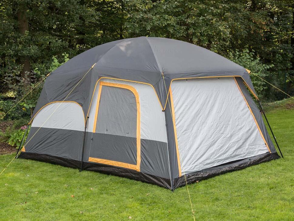 Namiot kempingowy rodzinny Tonsberg 5 Protect, 5-osobowy, odpinany tropik