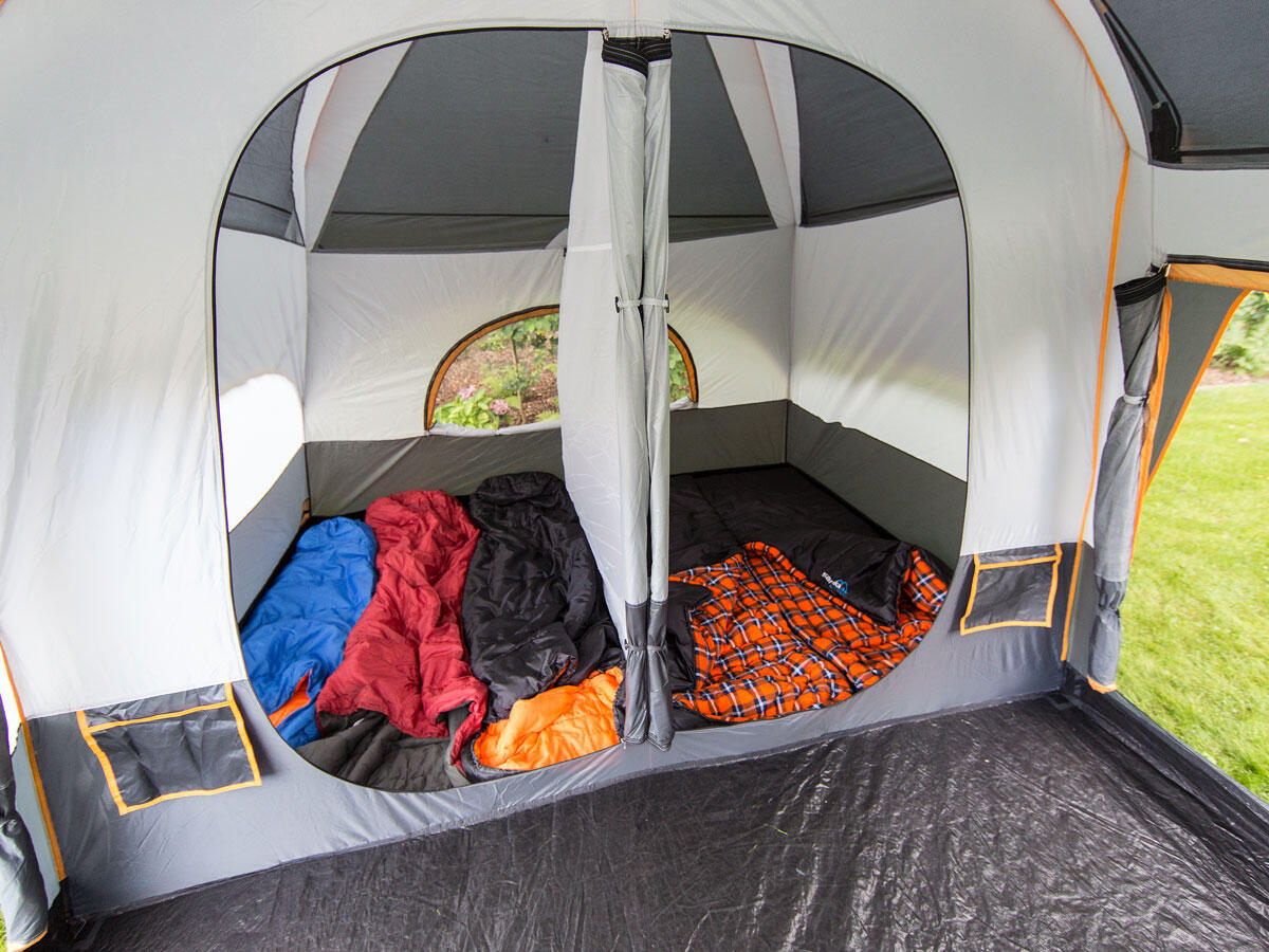 Tente familiale camping Tonsberg 5 Protect - 5 personnes - Tapis de sol cousu 5/8