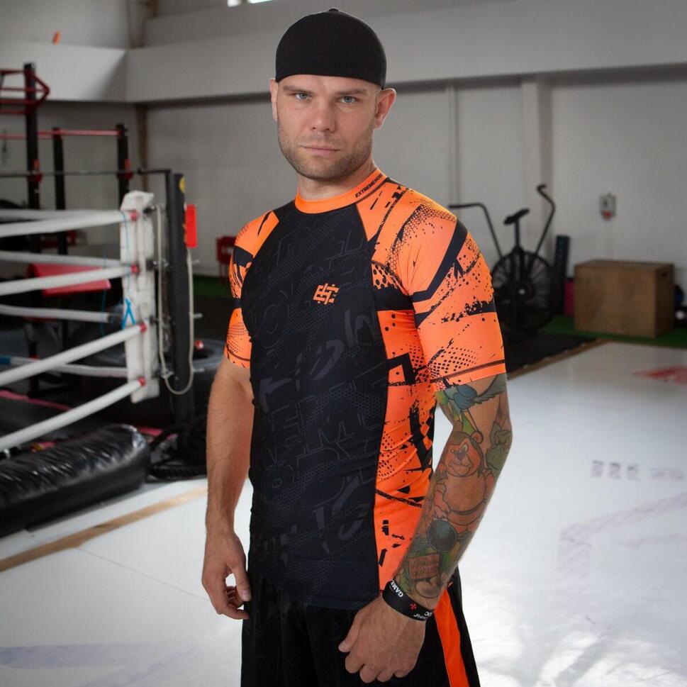 Koszulka Męska na siłownię rashguard MMA EXTREME HOBBY NEO