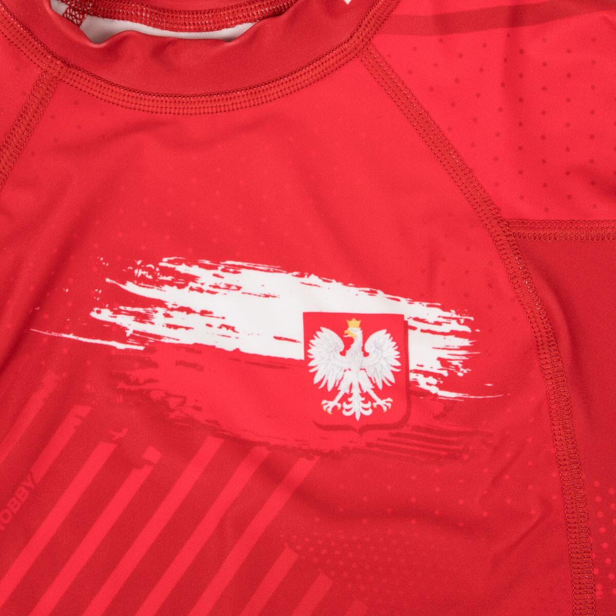 Rashguard dla dzieci do MMA z krótkim rękawem EXTREME HOBBY POLSKA PRIME 3/7