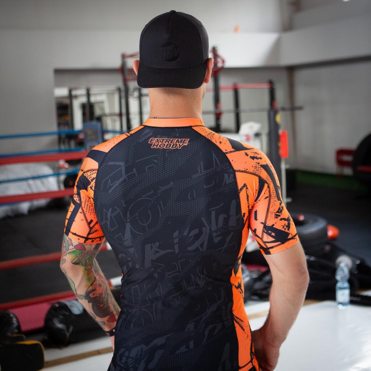 Rashguard da uomo a maniche corte MMA EXTREME HOBBY NEO 3/6