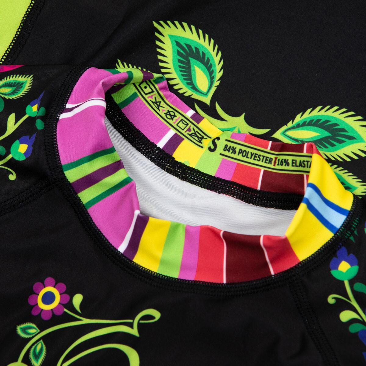Rashguard donna MMA maniche corte EXTREME HOBBY FOLK 5/7