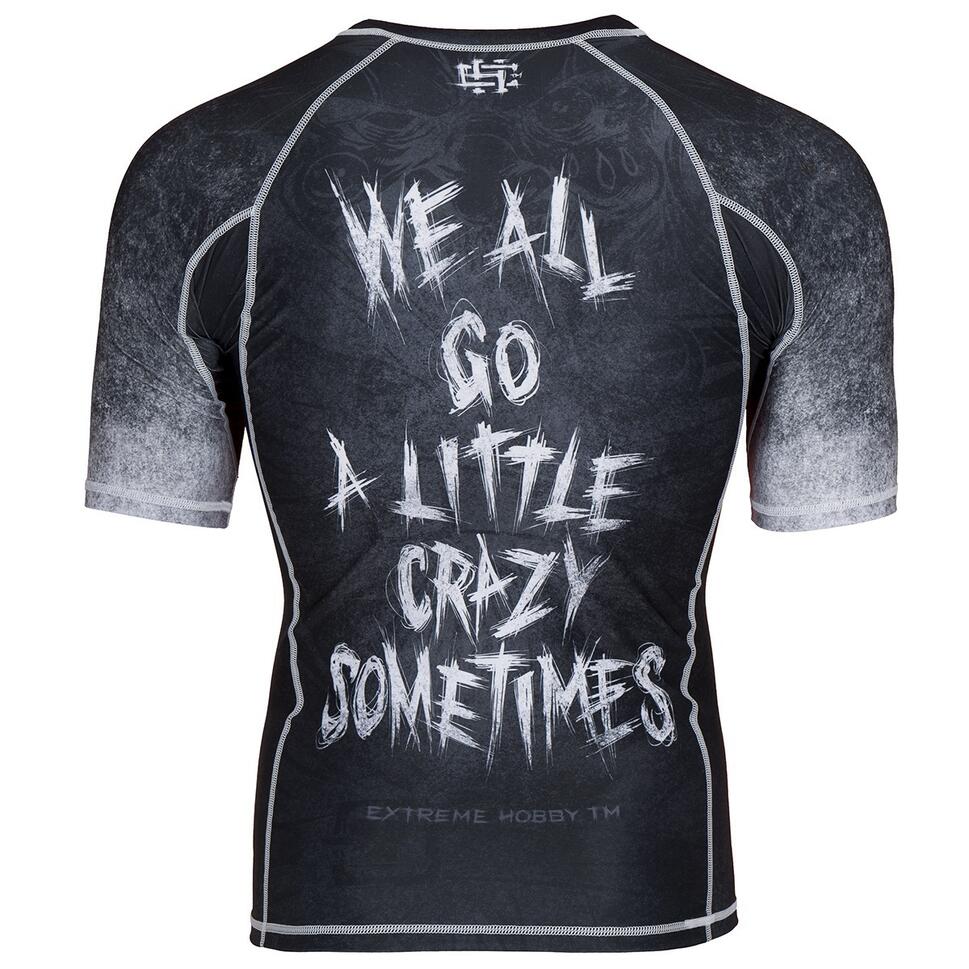 Koszulka Męska na siłownię rashguard MMA EXTREME HOBBY PSYCHO CLOWN
