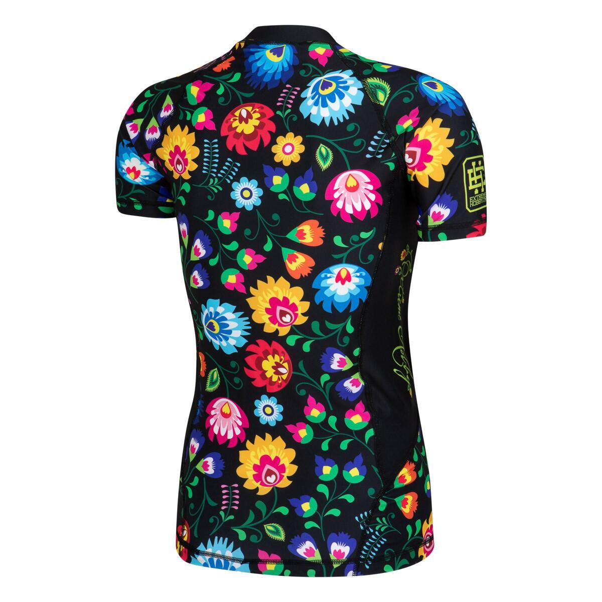 Rashguard curta para MMA mulher EXTREME HOBBY FOLK 2 2/7