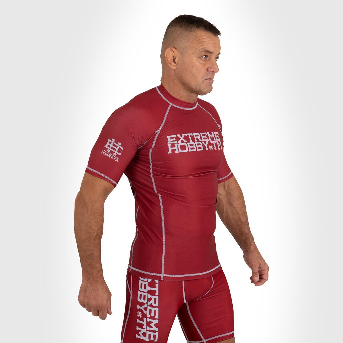 Rashguard da uomo a maniche corte MMA EXTREME HOBBY TRACE 5/7