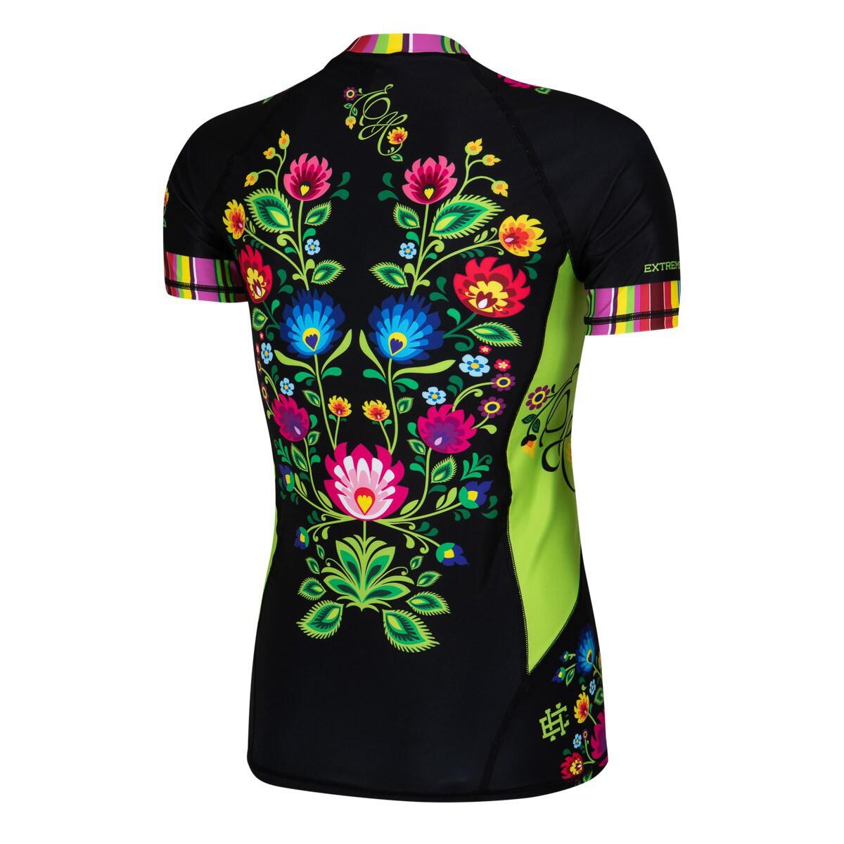 Rashguard donna MMA maniche corte EXTREME HOBBY FOLK 3/7