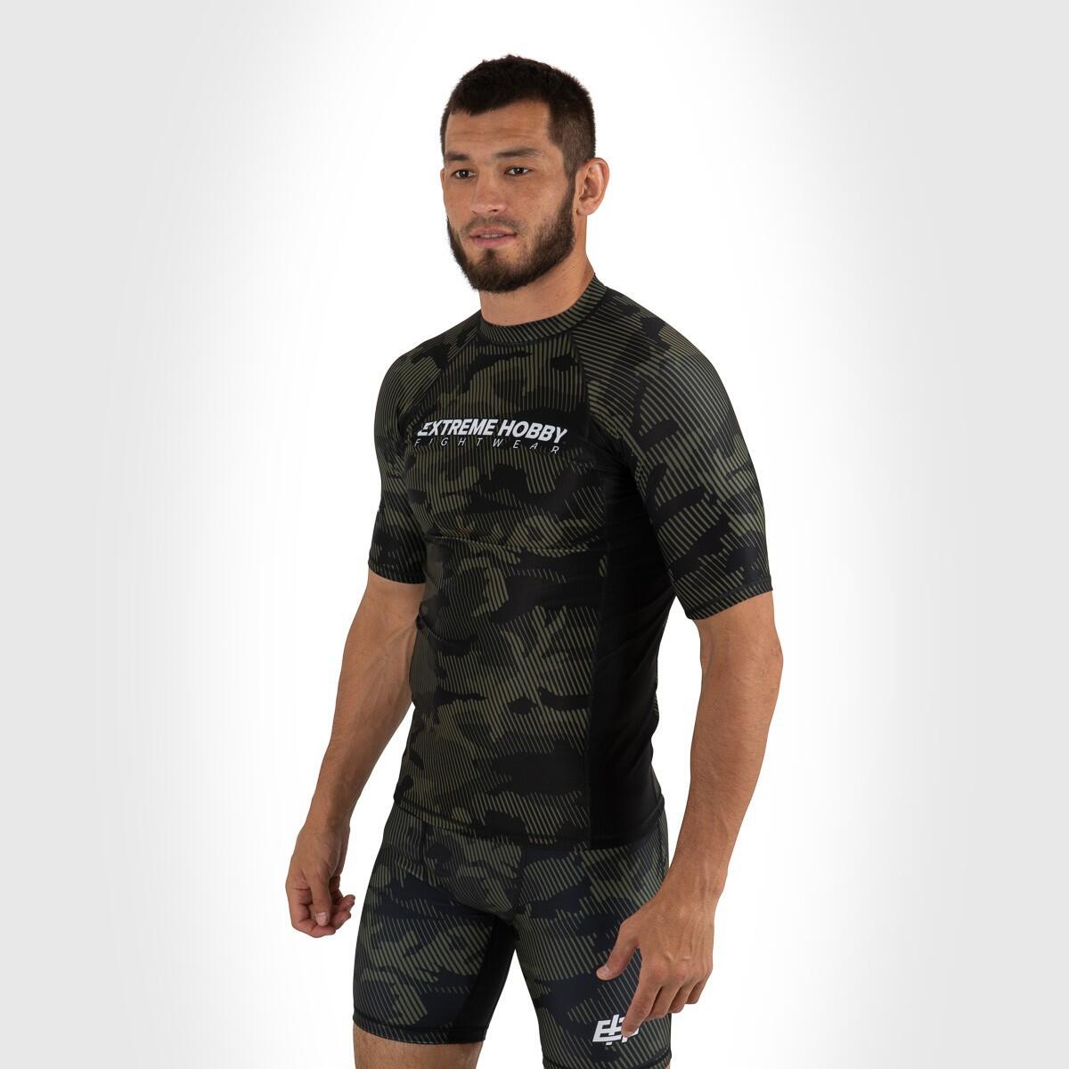 Rashguard da uomo a maniche corte MMA EXTREME HOBBY HAVOC 5/7