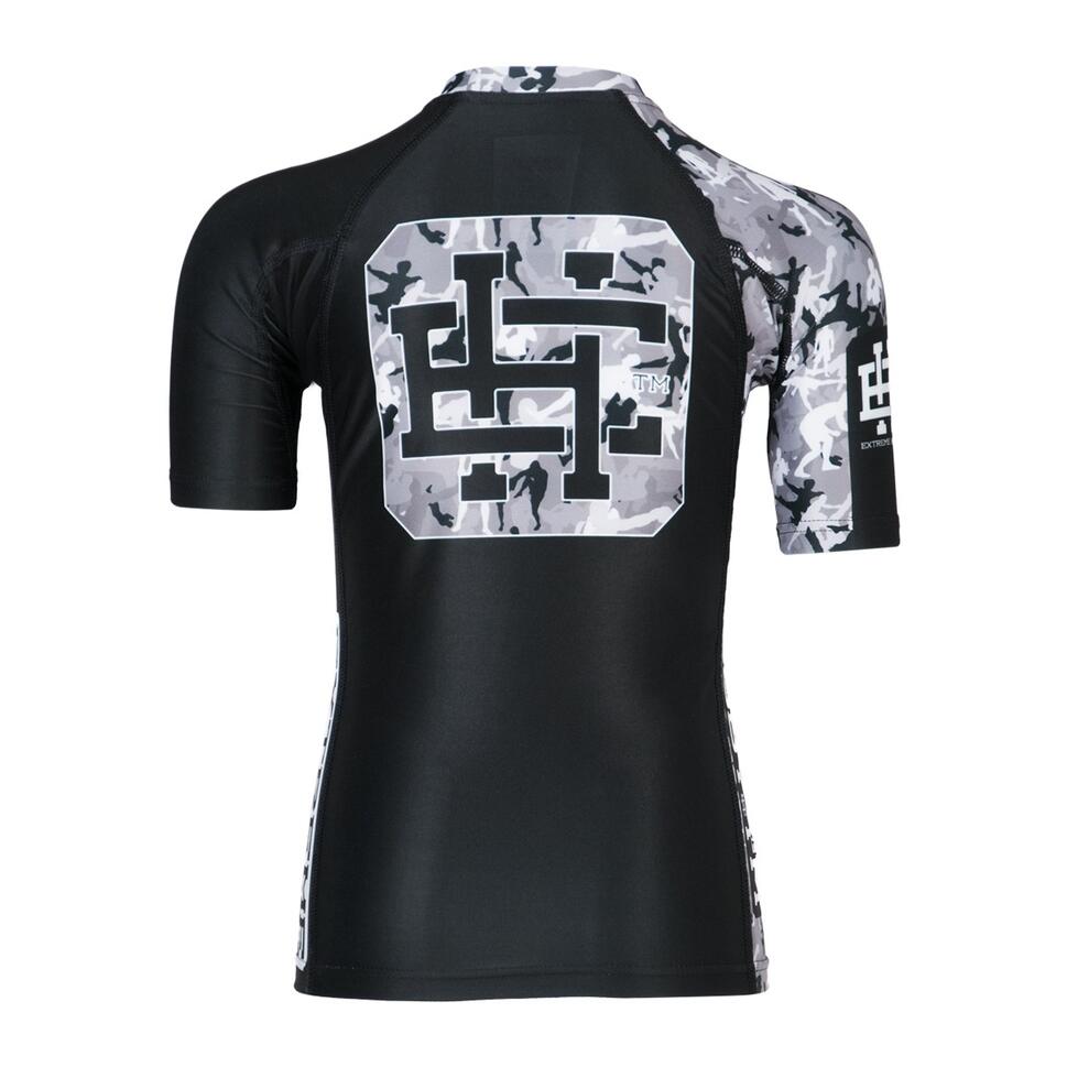 Rashguard dla dzieci do MMA z krótkim rękawem EXTREME HOBBY COMBAT GAME