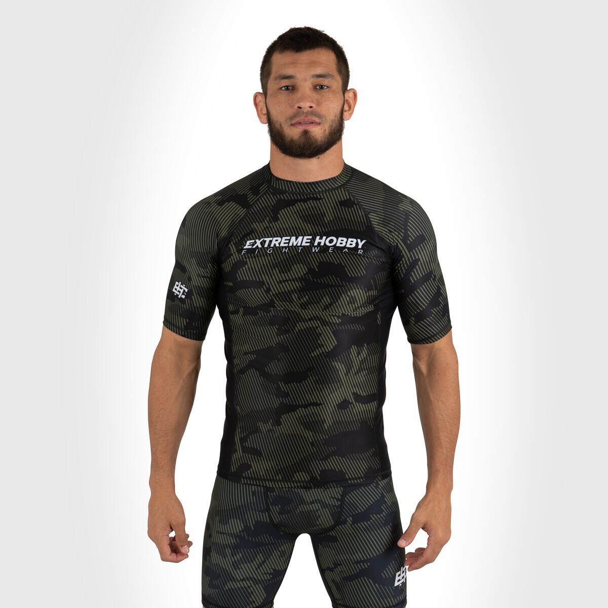 Rashguard da uomo a maniche corte MMA EXTREME HOBBY HAVOC 3/7