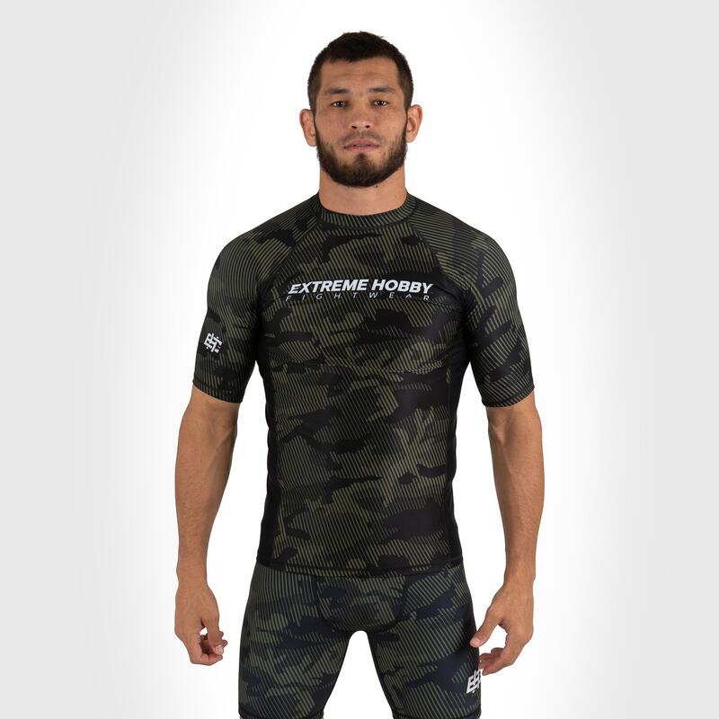 Koszulka Męska na siłownię rashguard MMA EXTREME HOBBY HAVOC