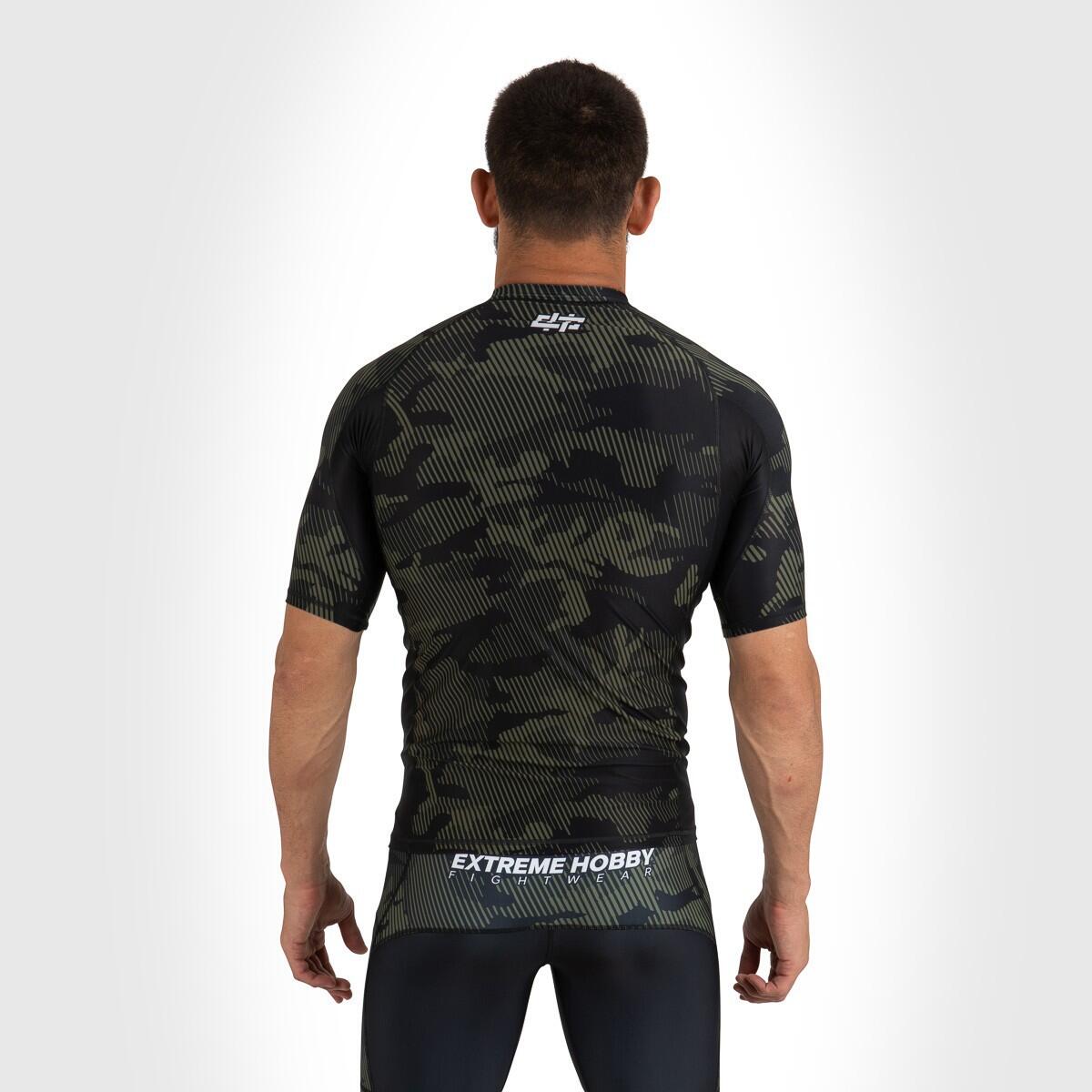 Rashguard da uomo a maniche corte MMA EXTREME HOBBY HAVOC 4/7