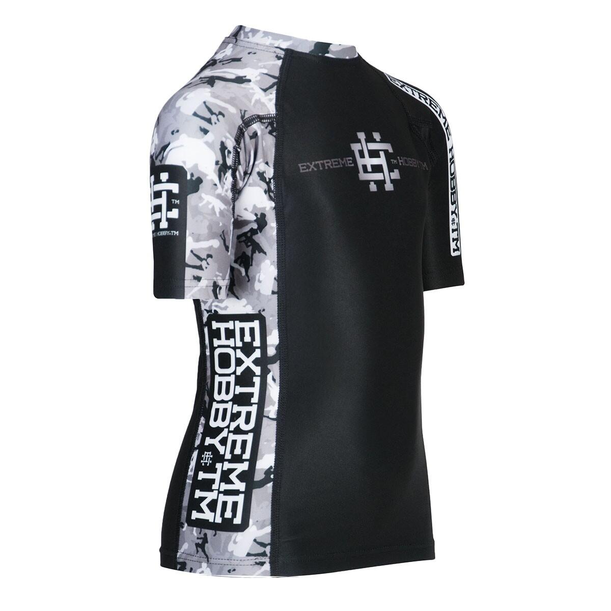 Rashguard met korte mouwen voor kinderen voor MMA EXTREME HOBBY COMBAT GAME 3/7
