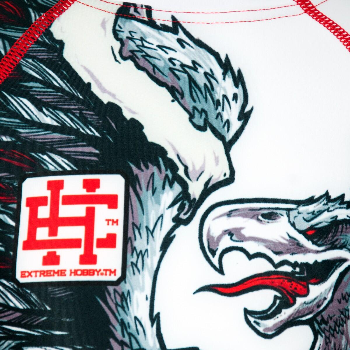 Rashguard à manches courtes pour enfants pour le MMA EXTREME HOBBY POLISH EAGLE 6/7