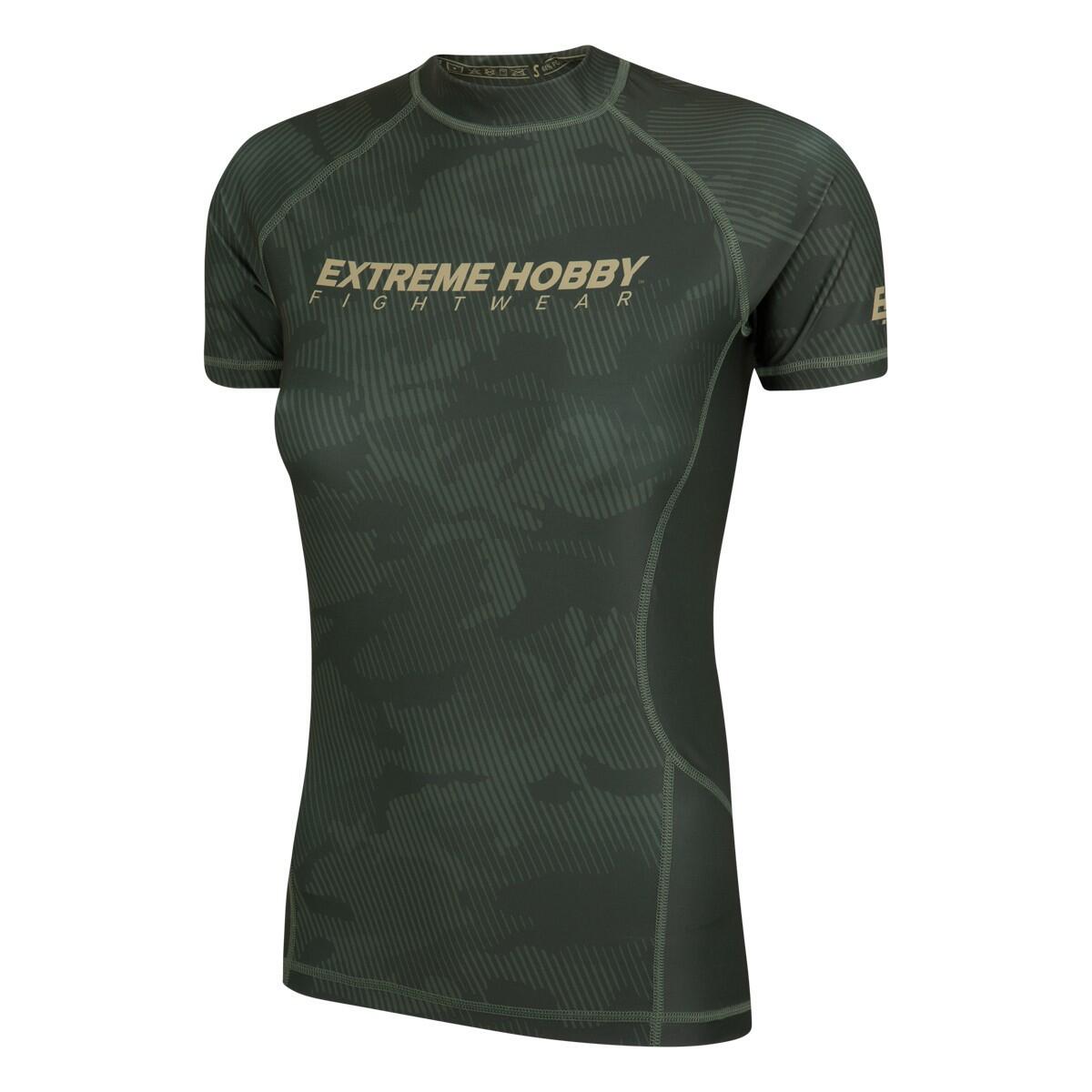 Rashguard curta para mma mulher extreme hobby havoc