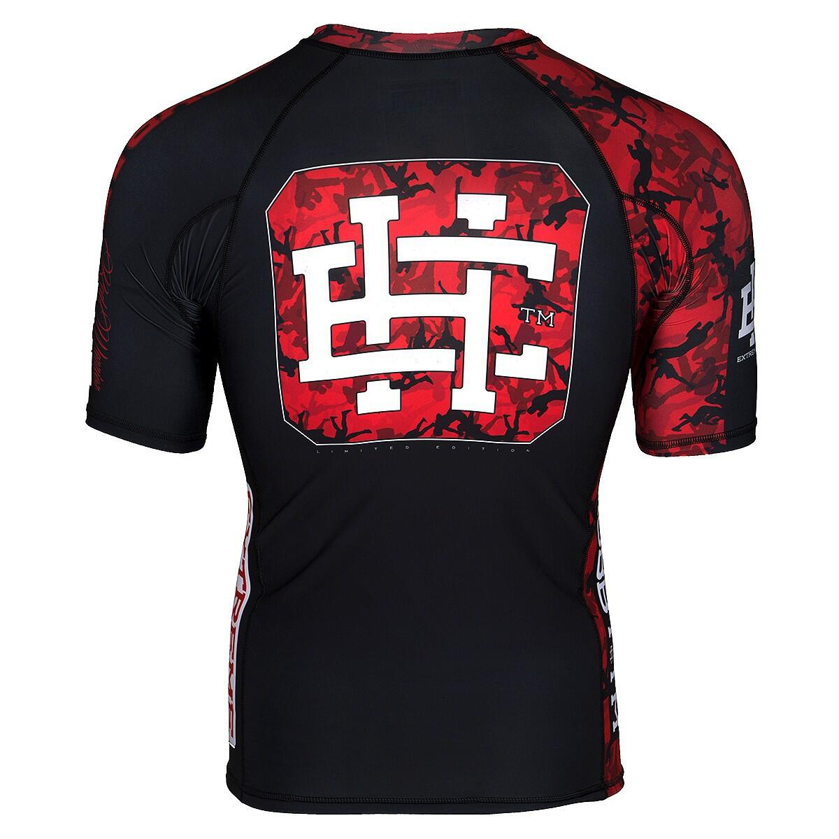 Rashguard homme à manches courtes pour le MMA RED WARRIOR 4/6