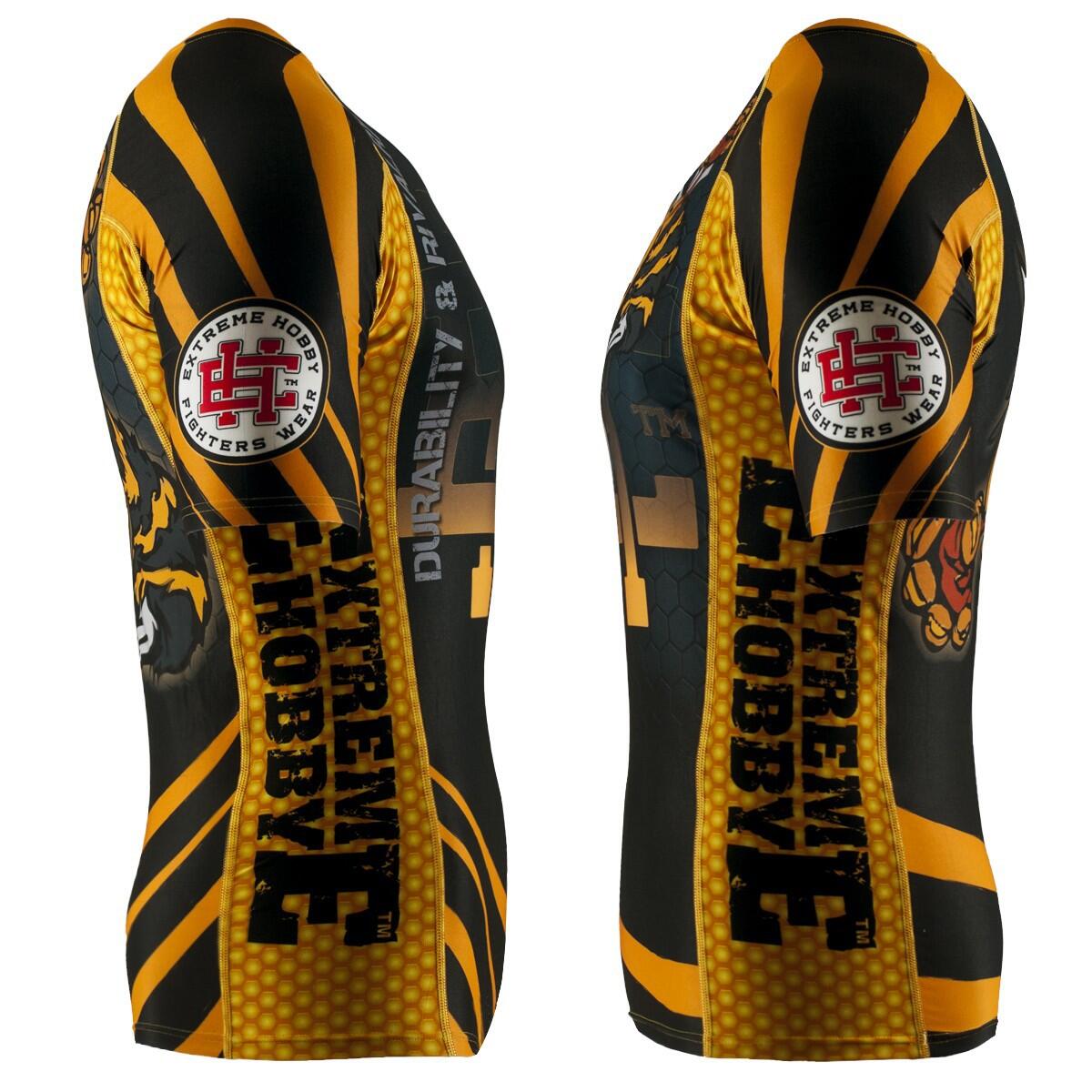 Rashguard homme à manches courtes pour le MMA ANGRY WASP 3/7