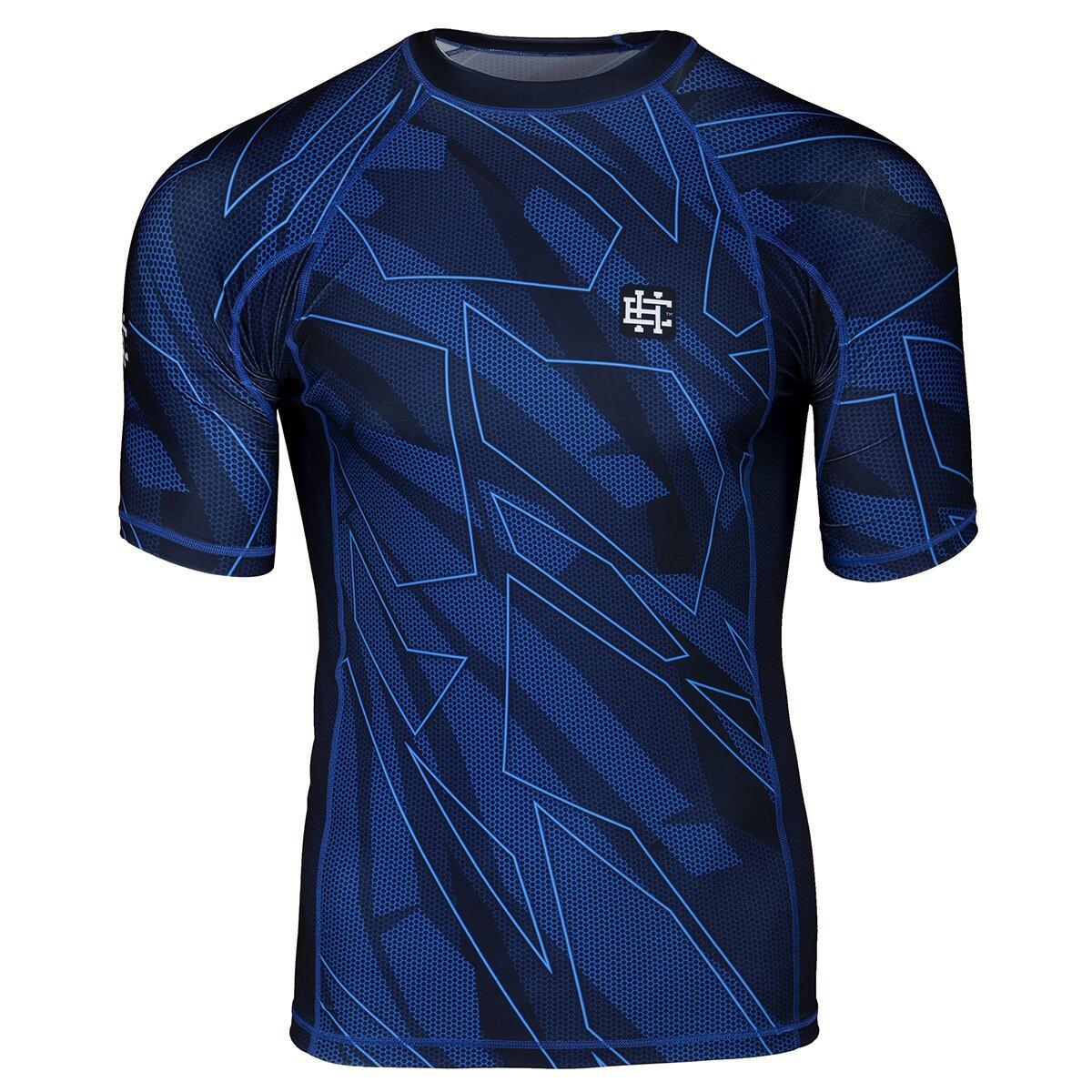 Koszulka Męska Rashguard MMA na Siłownię EXTREME HOBBY SHADOW