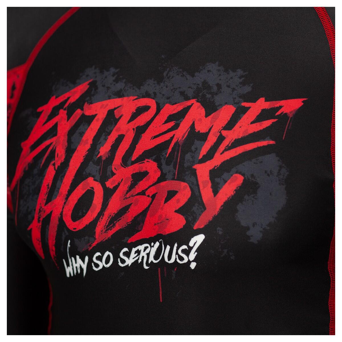 Rashguard à manches longues pour hommes MMA EXTREME HOBBY WHY SO SERIOUS 3/7