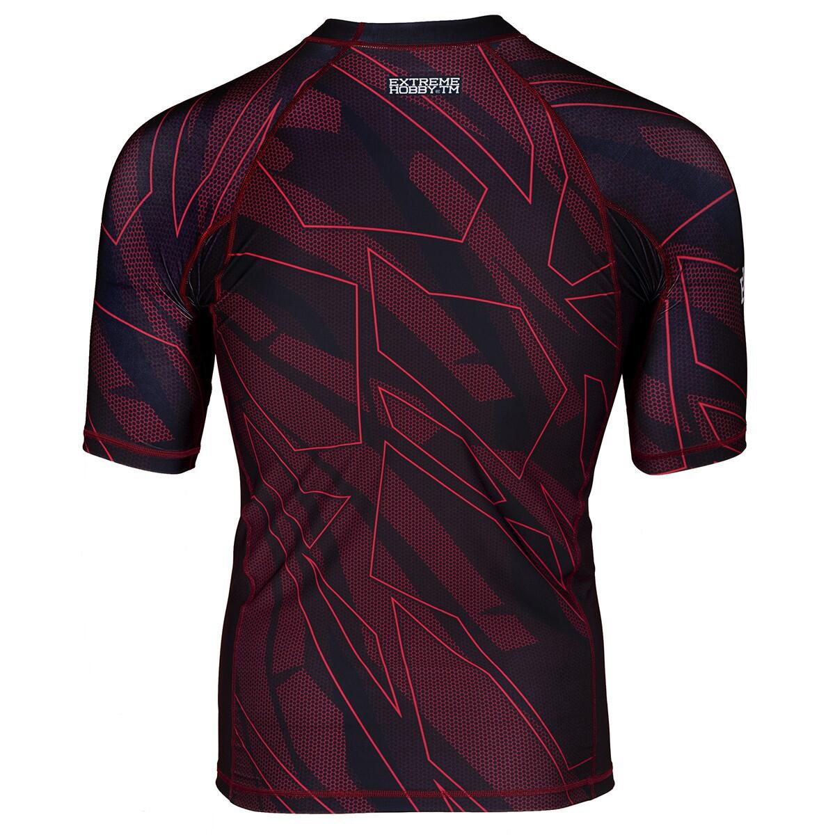Rashguard de manga curta para homem para MMA EXTREME HOBBY SHADOW 3/5