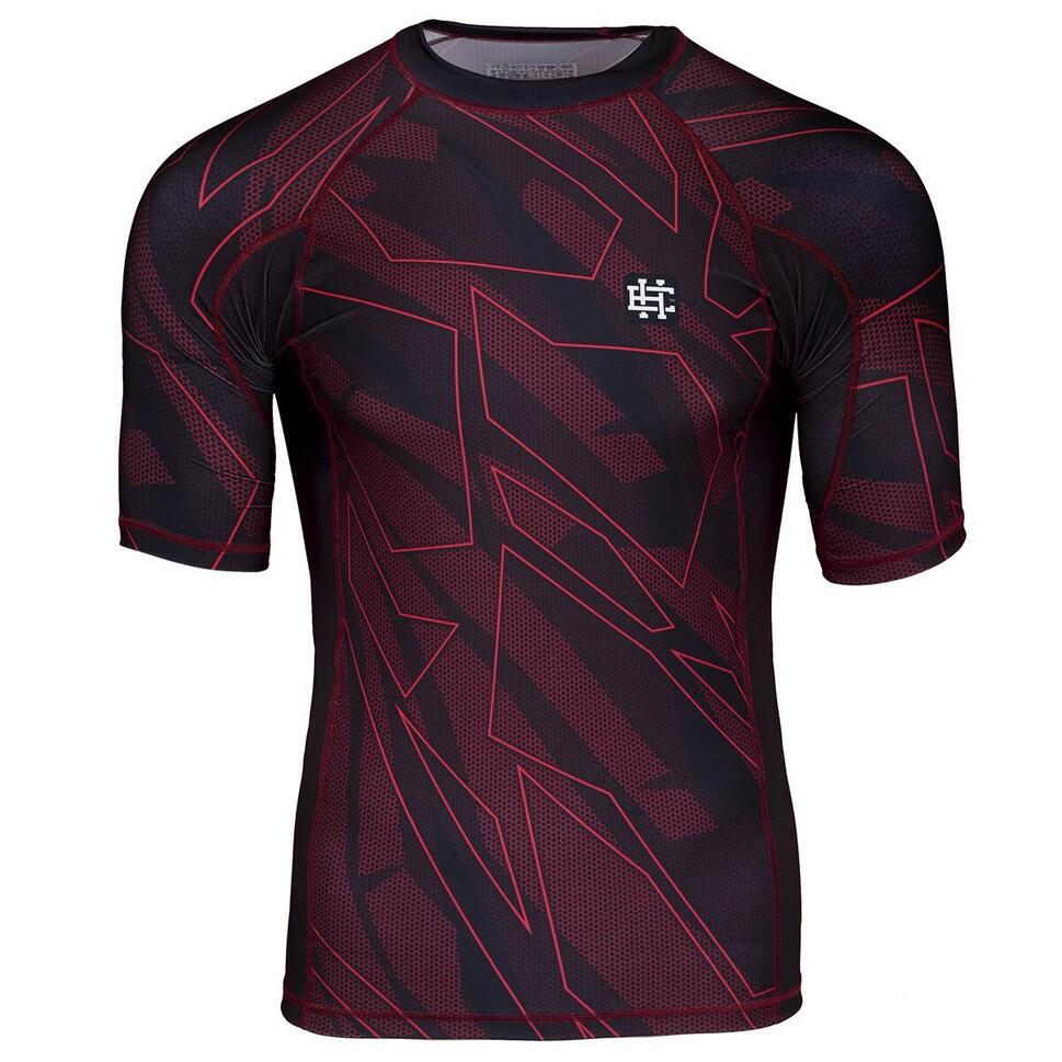 Koszulka Męska na siłownię rashguard MMA EXTREME HOBBY SHADOW