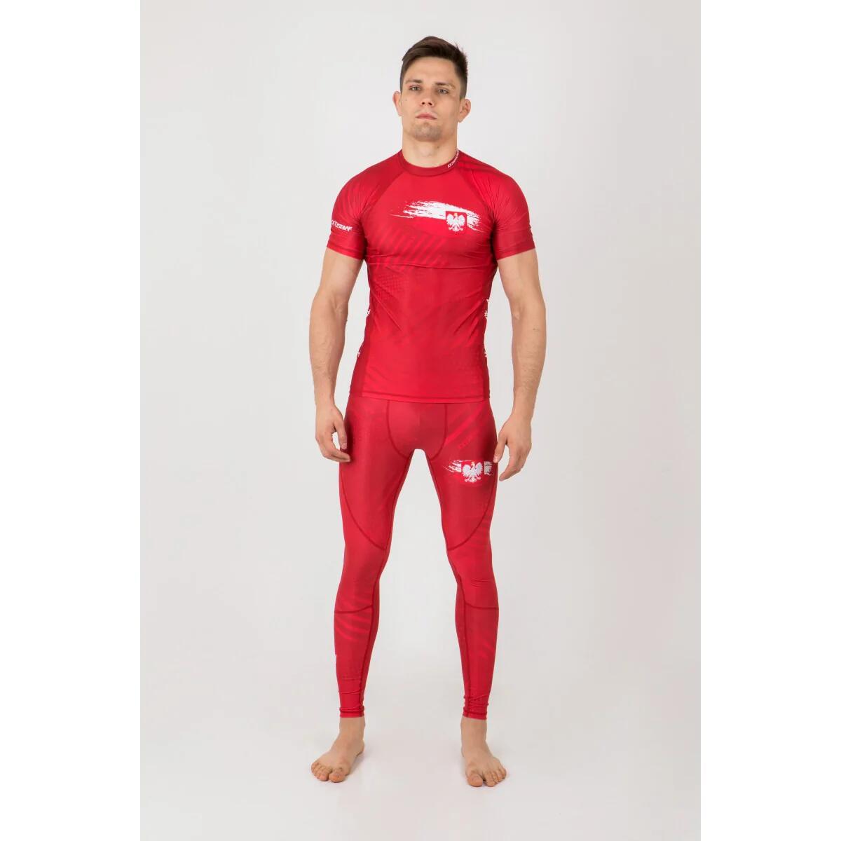 Rashguard homme à manches courtes pour le MMA POLSKA PRIME 6/7