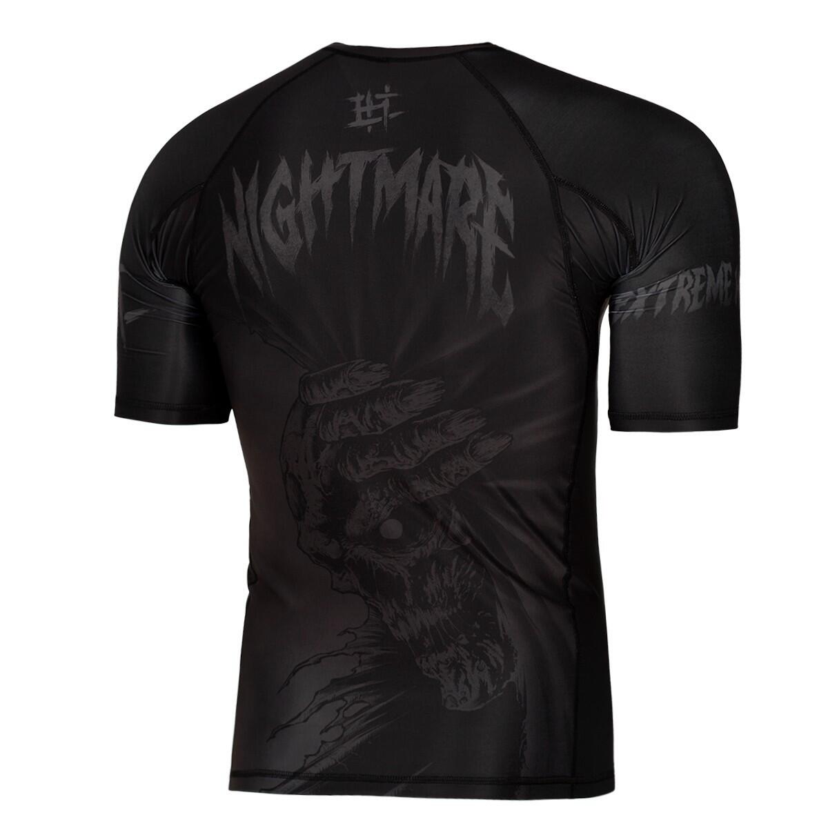 Rashguard homme à manches courtes pour le MMA NIGHTMARE 4/7