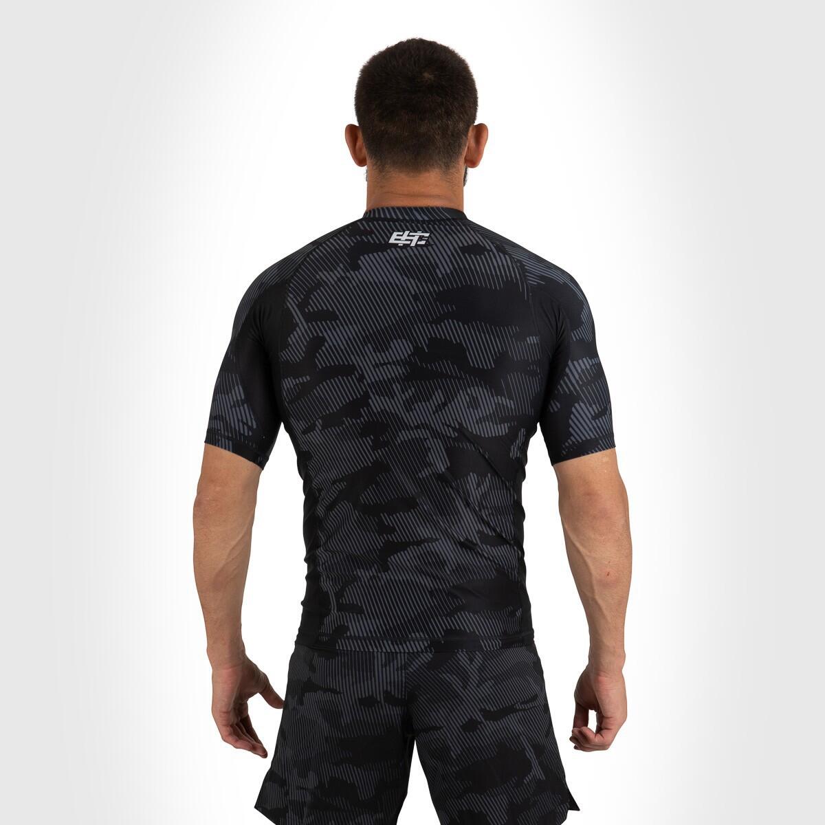 Rashguard voor heren met korte mouwen voor MMA EXTREME HOBBY HAVOC 4/7