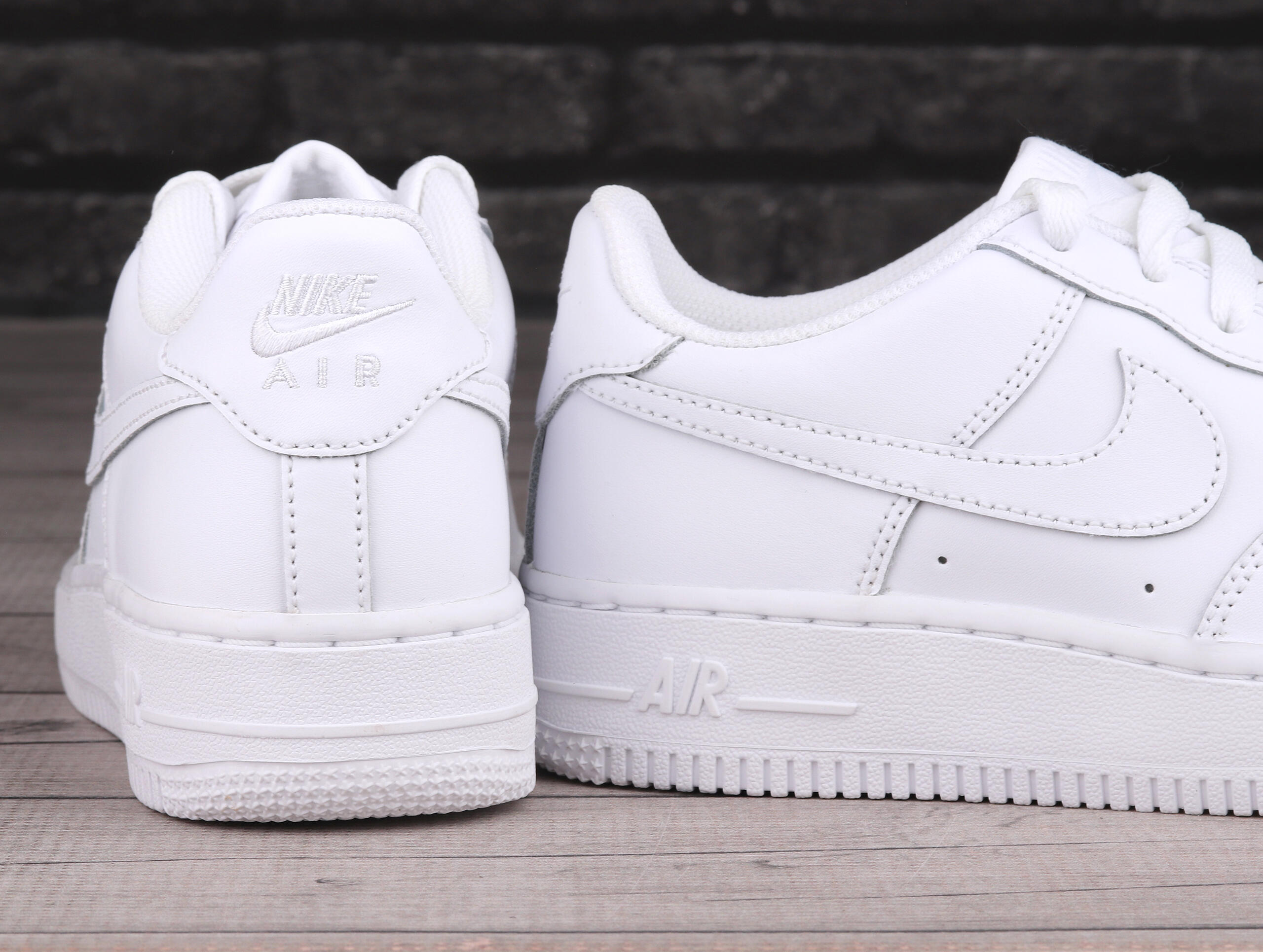 Nike Air Force 1 LE Triple White (GS), Sneaker Unisex 6/7